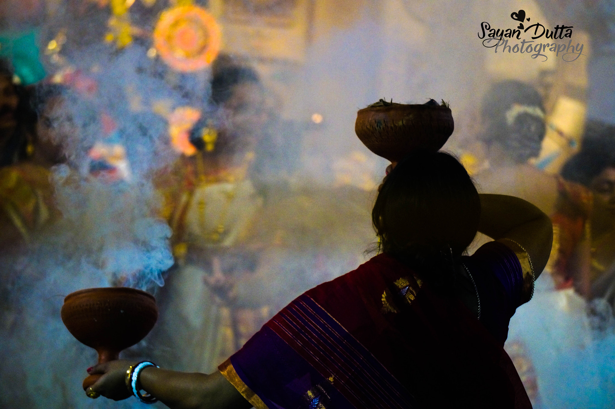 Sony Alpha a3500 sample photo. Dhunuchi nach photography