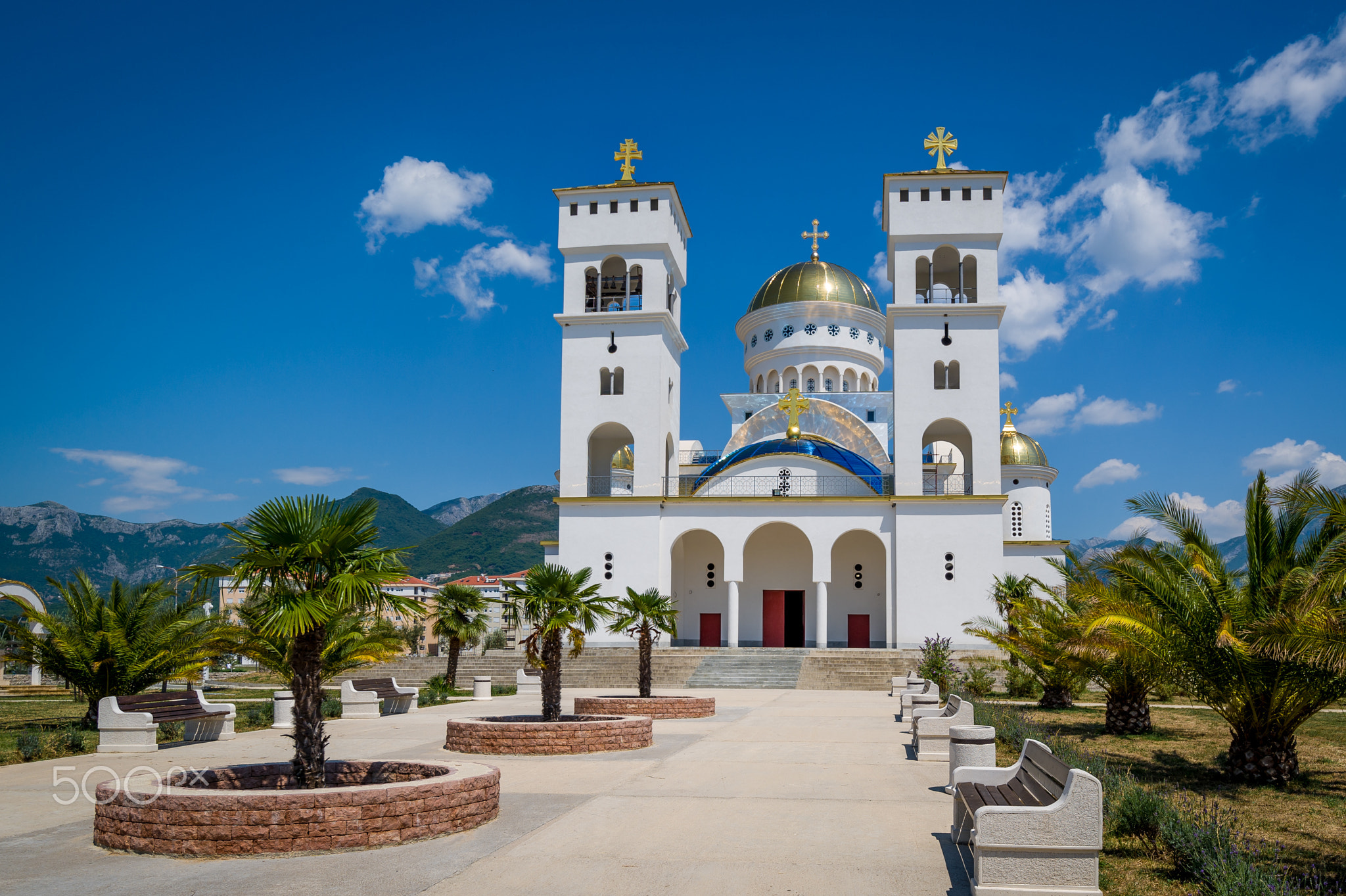 Cathedral of St Jovan Vladimir in Montenegro.