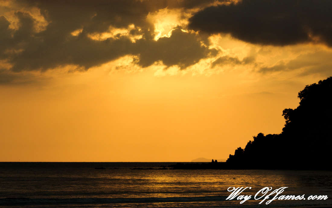 Sigma 70-300mm F4-5.6 APO DG Macro sample photo. Mandarine sunset payam photography