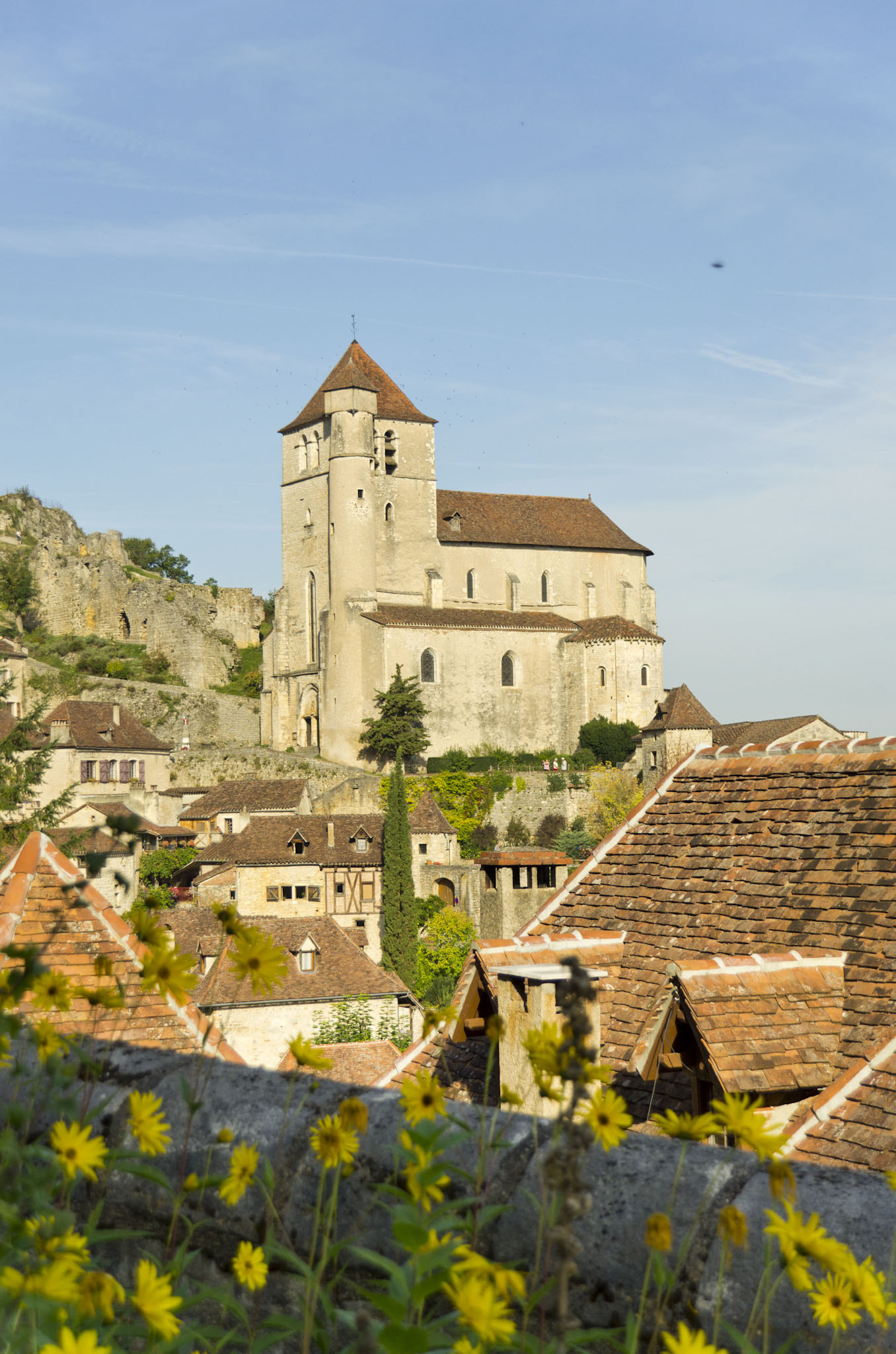 Pentax K-5 sample photo. Saint-cirq lapopie photography