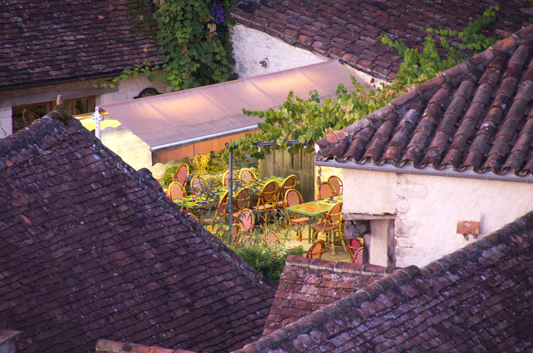 Pentax K-5 sample photo. Saint-cirq lapopie photography