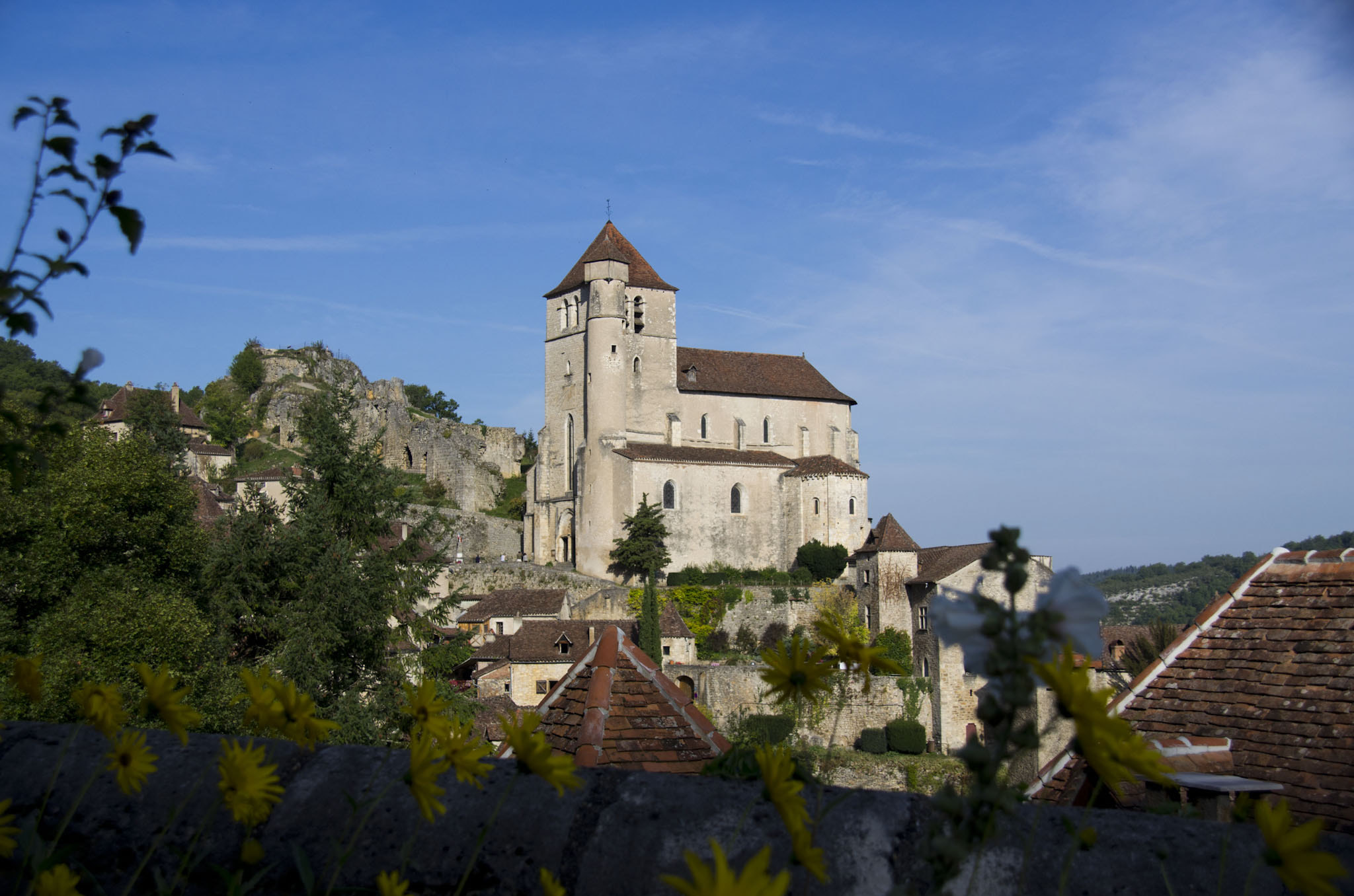 Pentax K-5 sample photo. Saint-cirq lapopie photography