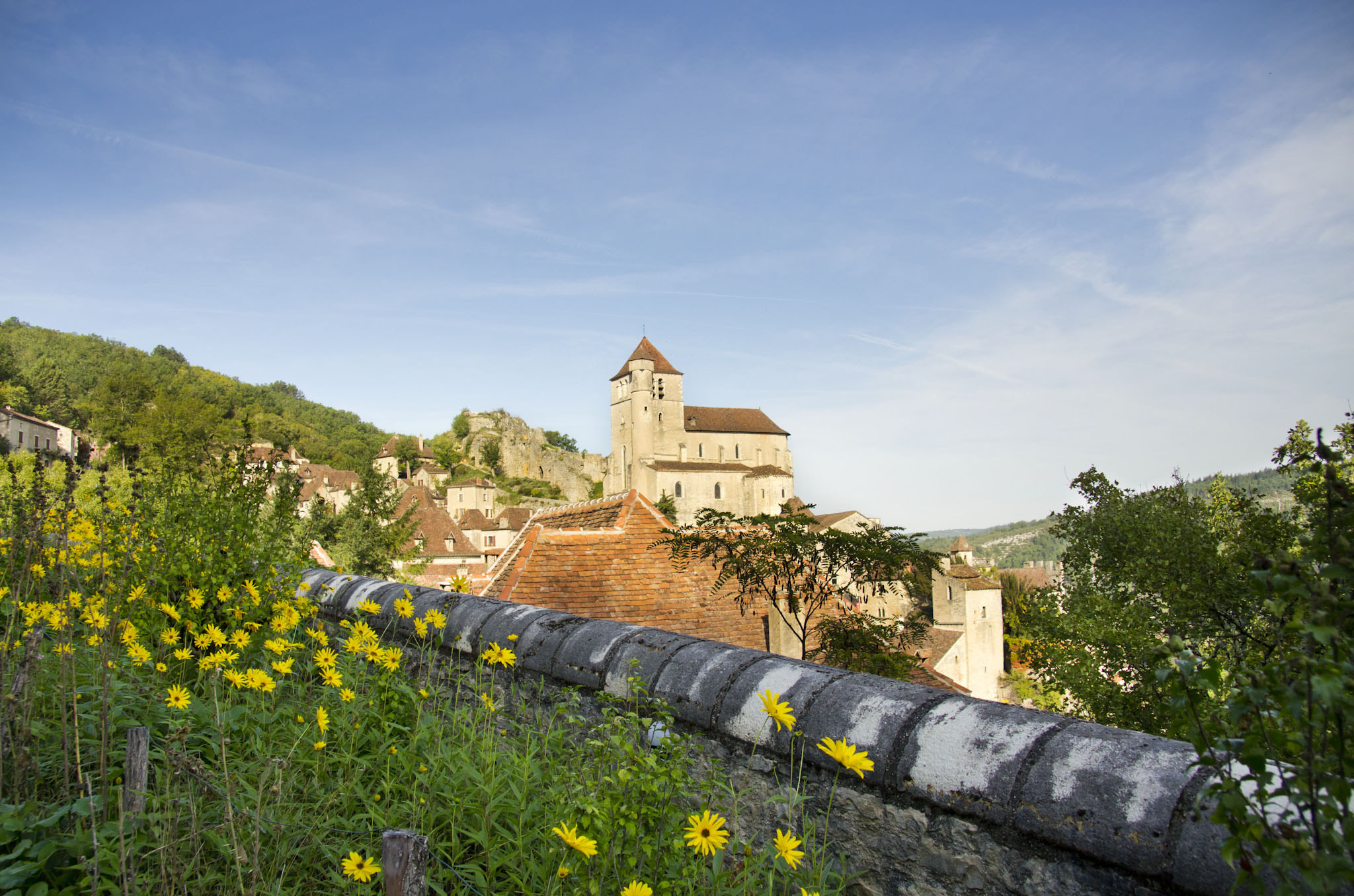 Pentax K-5 sample photo. Saint-cirq lapopie photography
