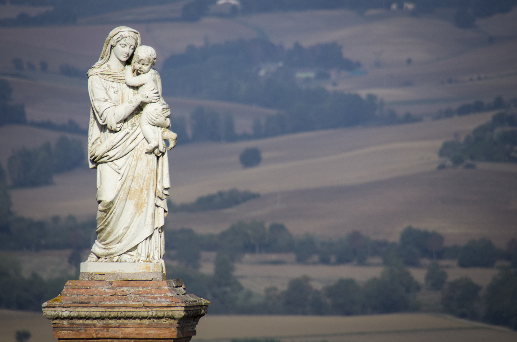 Pentax K-5 sample photo. Vierge de vigueron photography