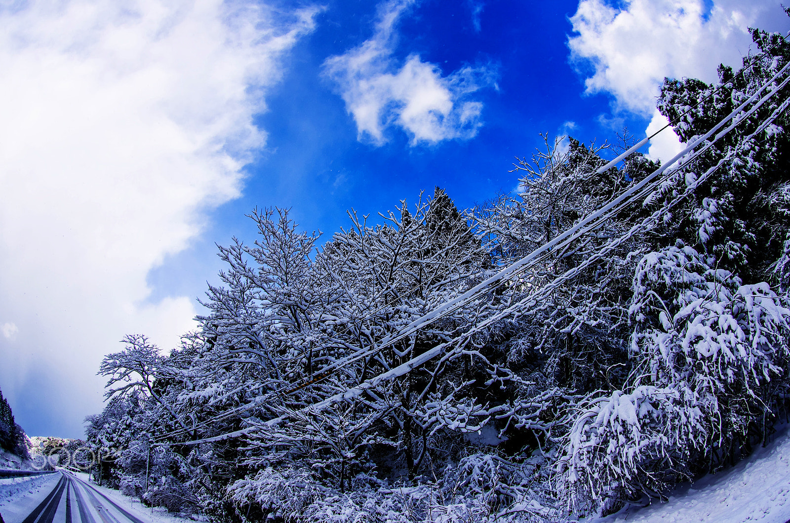 Pentax K-5 sample photo. White &amp; blue photography