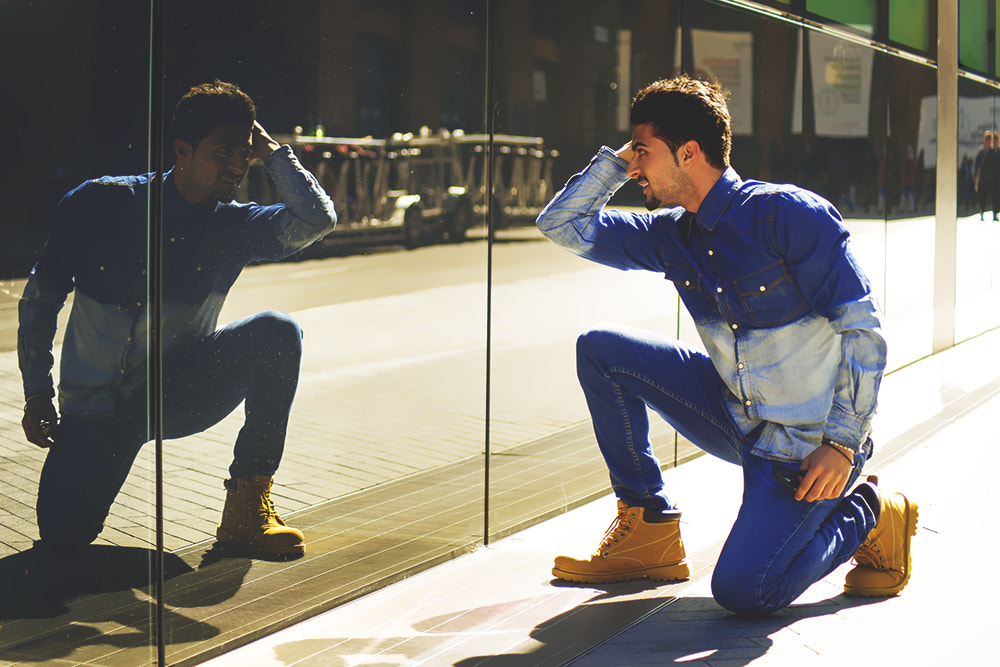 Sony SLT-A99V sample photo. Denim on denims photography