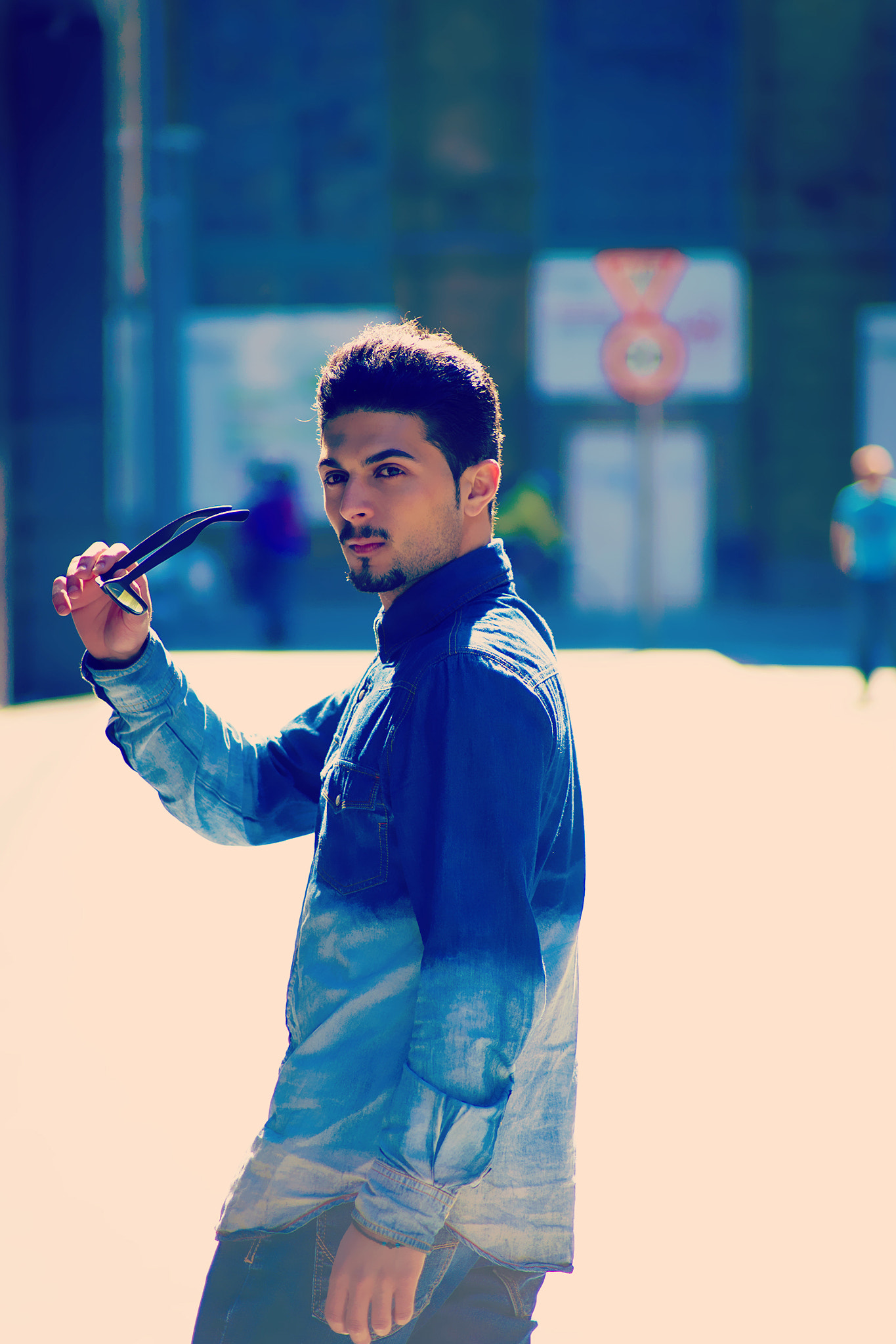 Sony SLT-A99V sample photo. Denim on denims photography