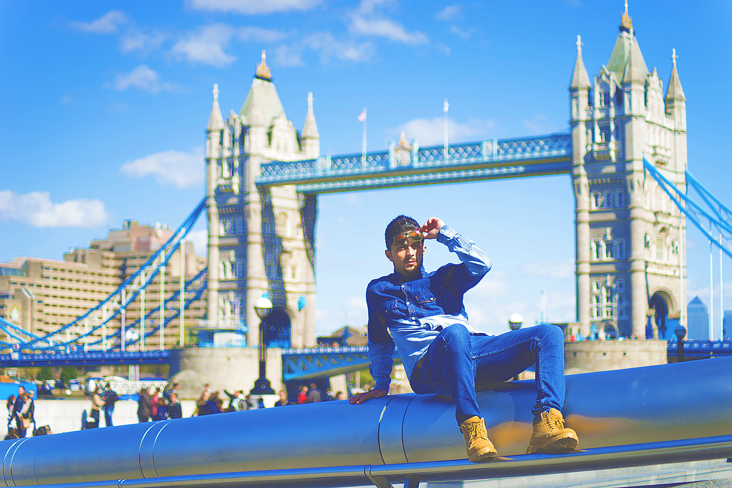 Sony SLT-A99V sample photo. Denim on denims photography