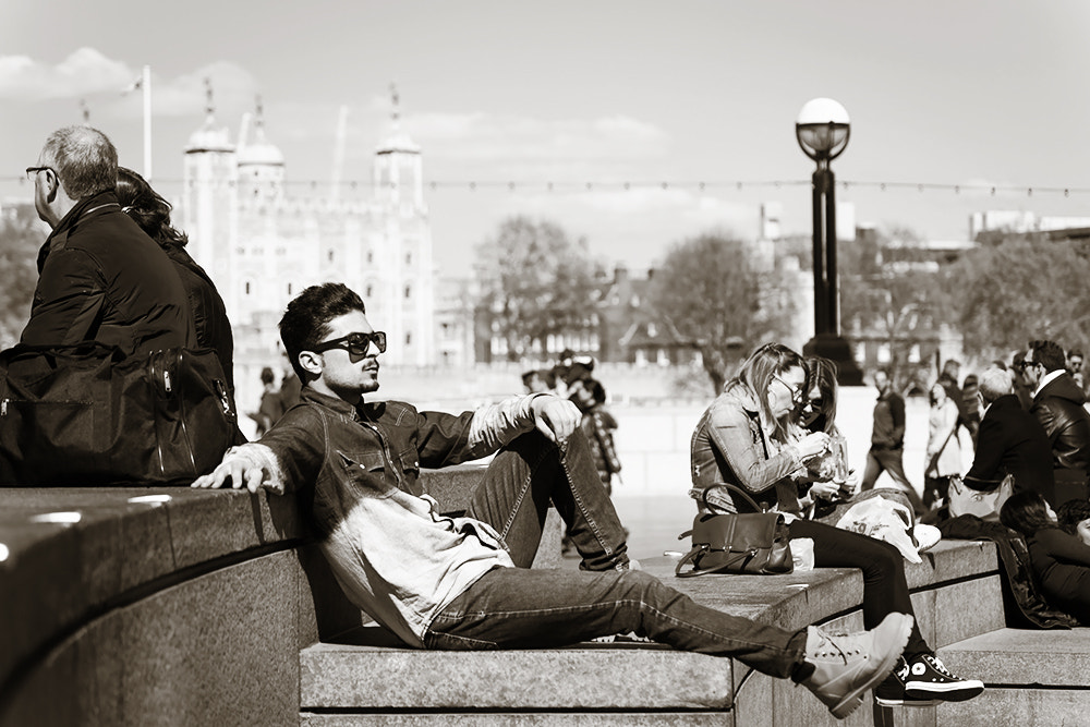 Sony SLT-A99V sample photo. Denim on denims photography
