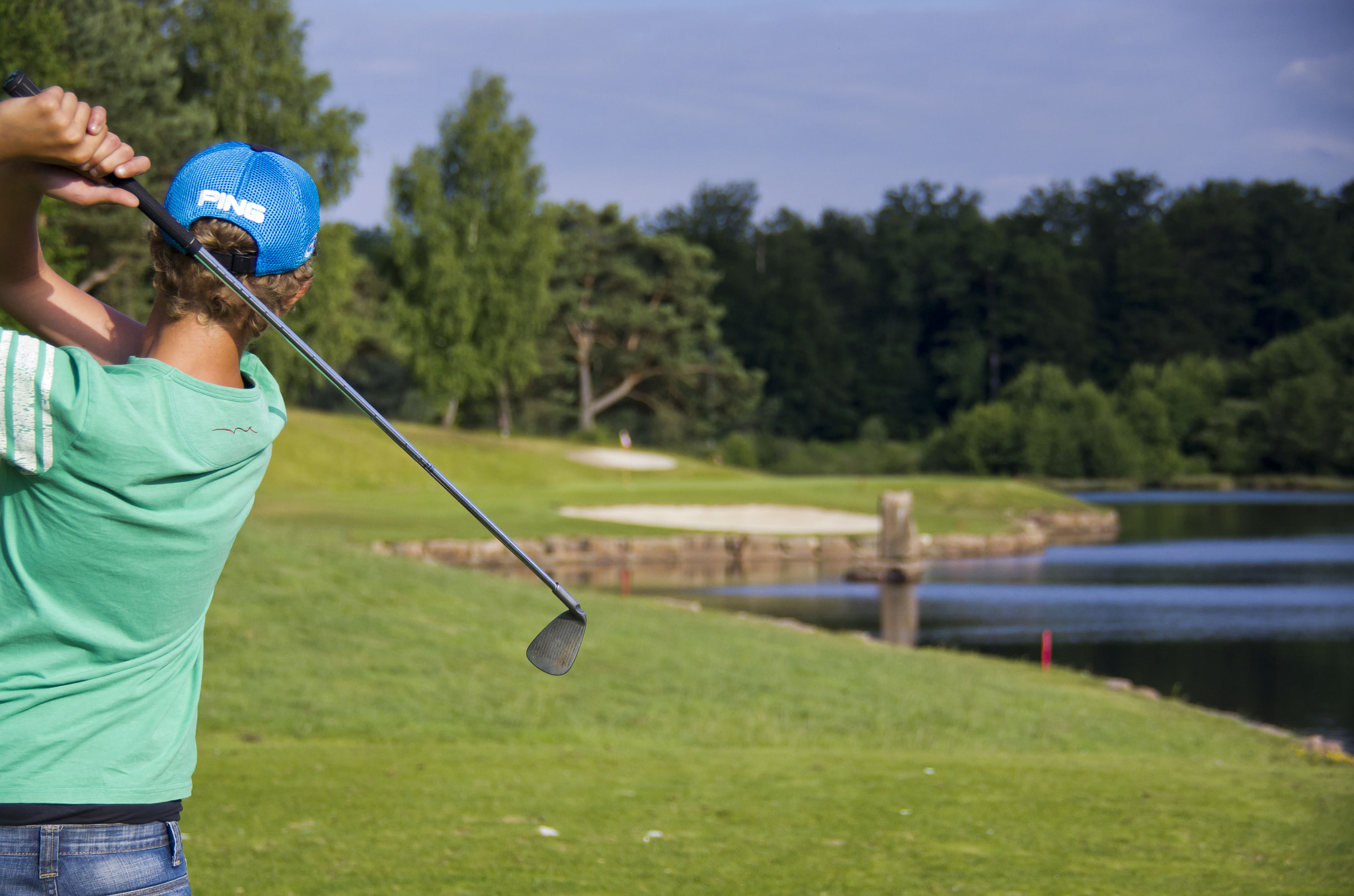 Pentax K-5 sample photo. Centre touristique du coiroux - golf photography