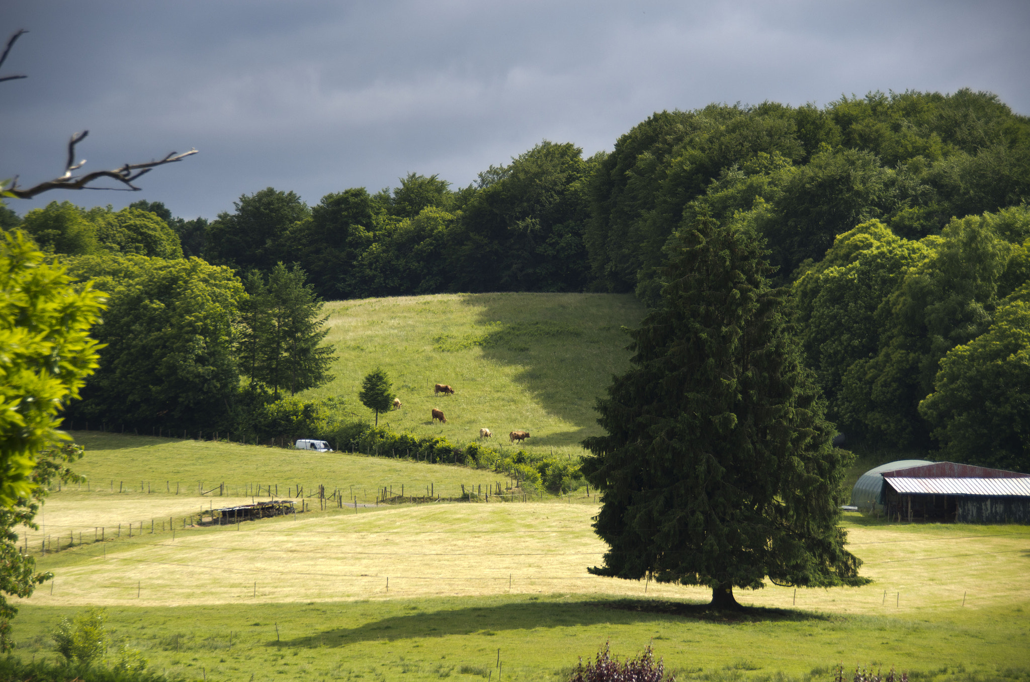 Pentax K-5 sample photo. Paysage de corrèze photography