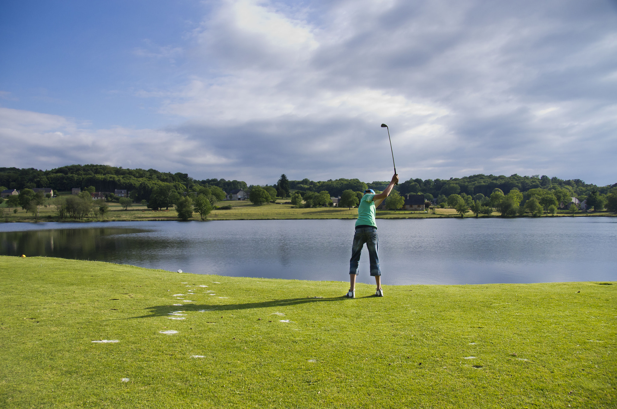 Pentax K-5 sample photo. Centre touristique du coiroux - golf photography