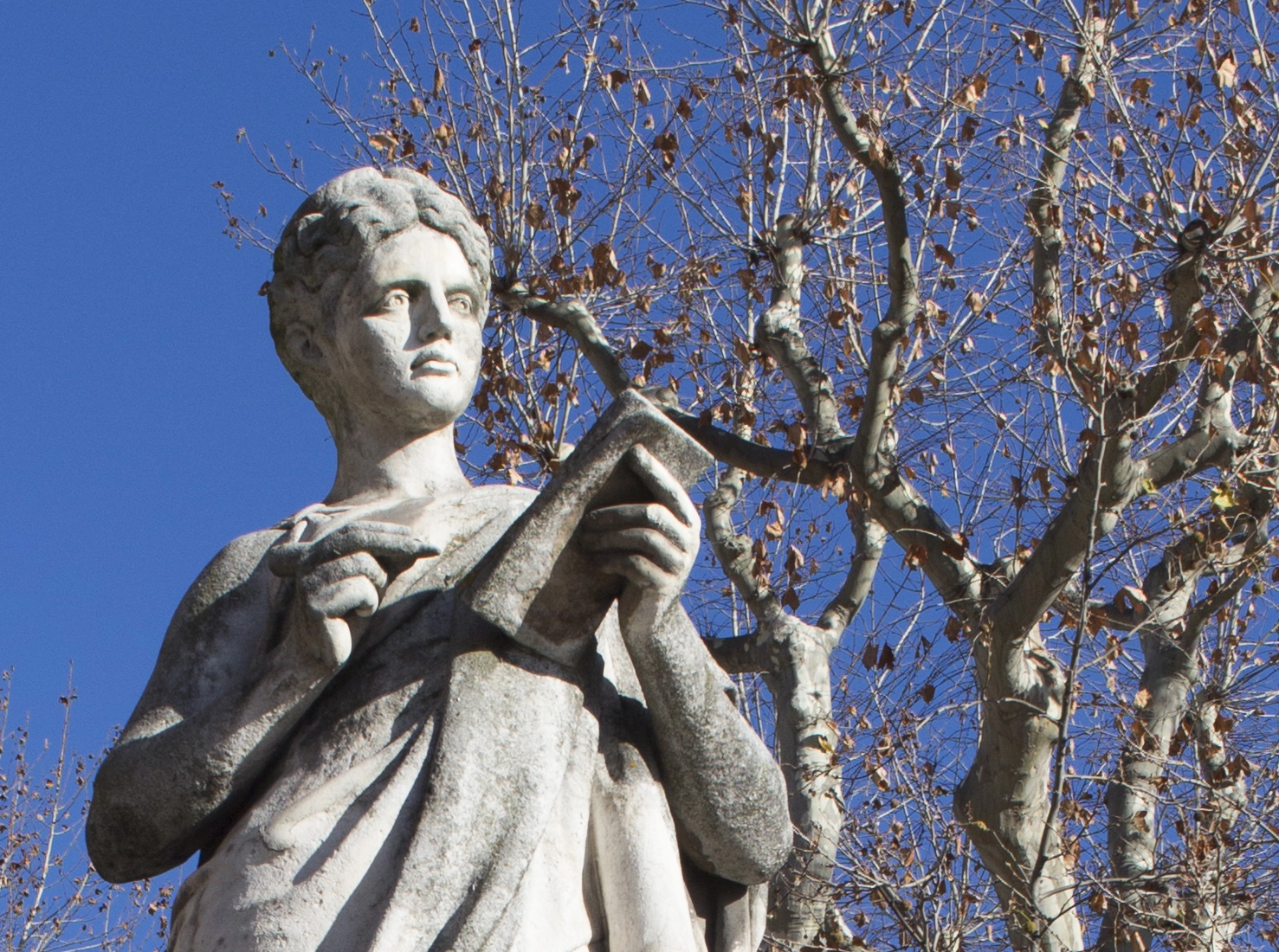 Canon EOS 650D (EOS Rebel T4i / EOS Kiss X6i) + Canon EF-S 24mm F2.8 STM sample photo. Statue in aix en provence photography