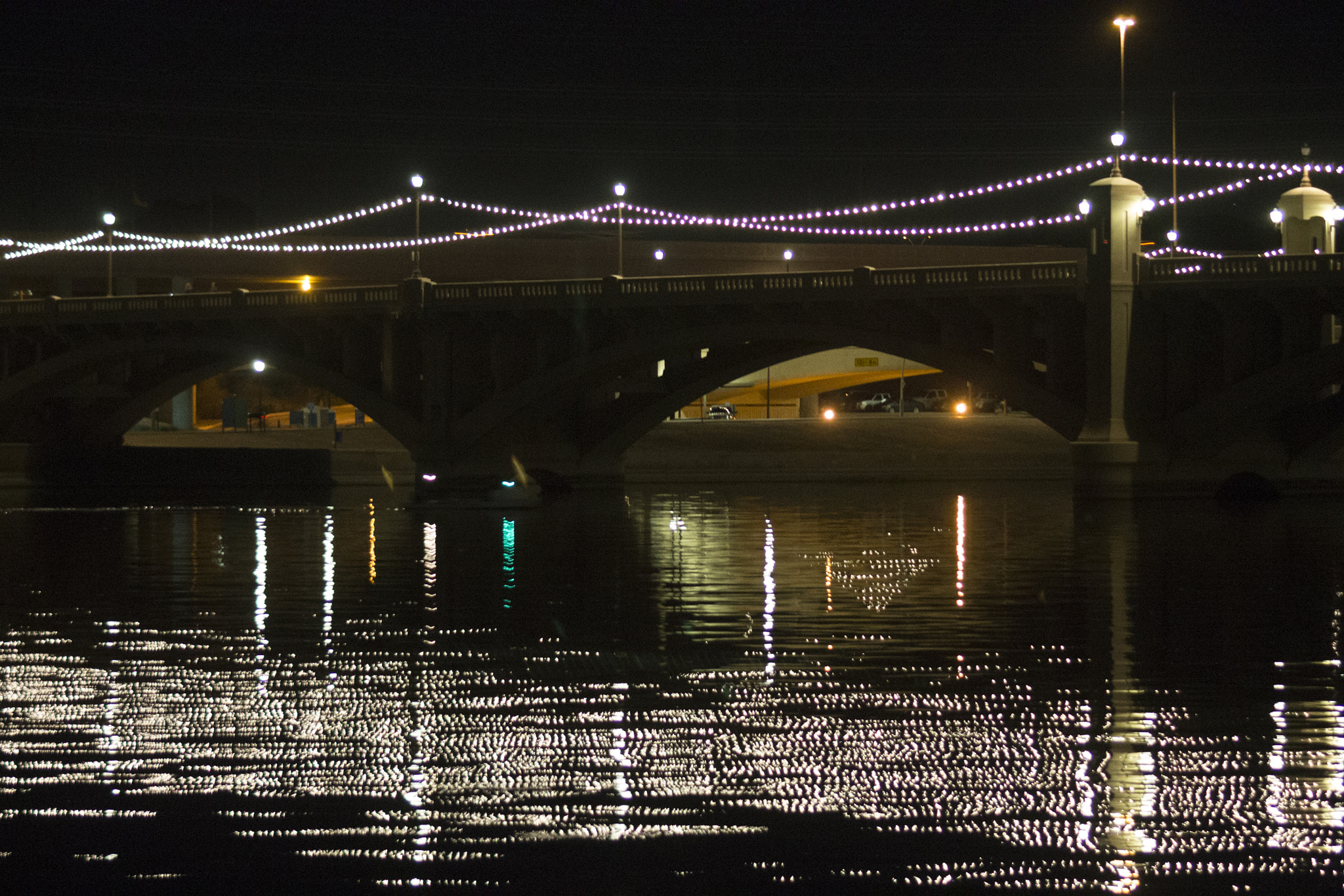 Canon EF 80-200mm F4.5-5.6 II sample photo. Bridge dark photography