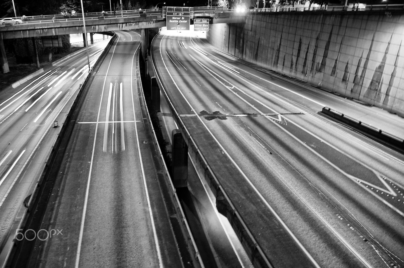 Sony E 18-200mm F3.5-6.3 OSS sample photo. Road at night photography
