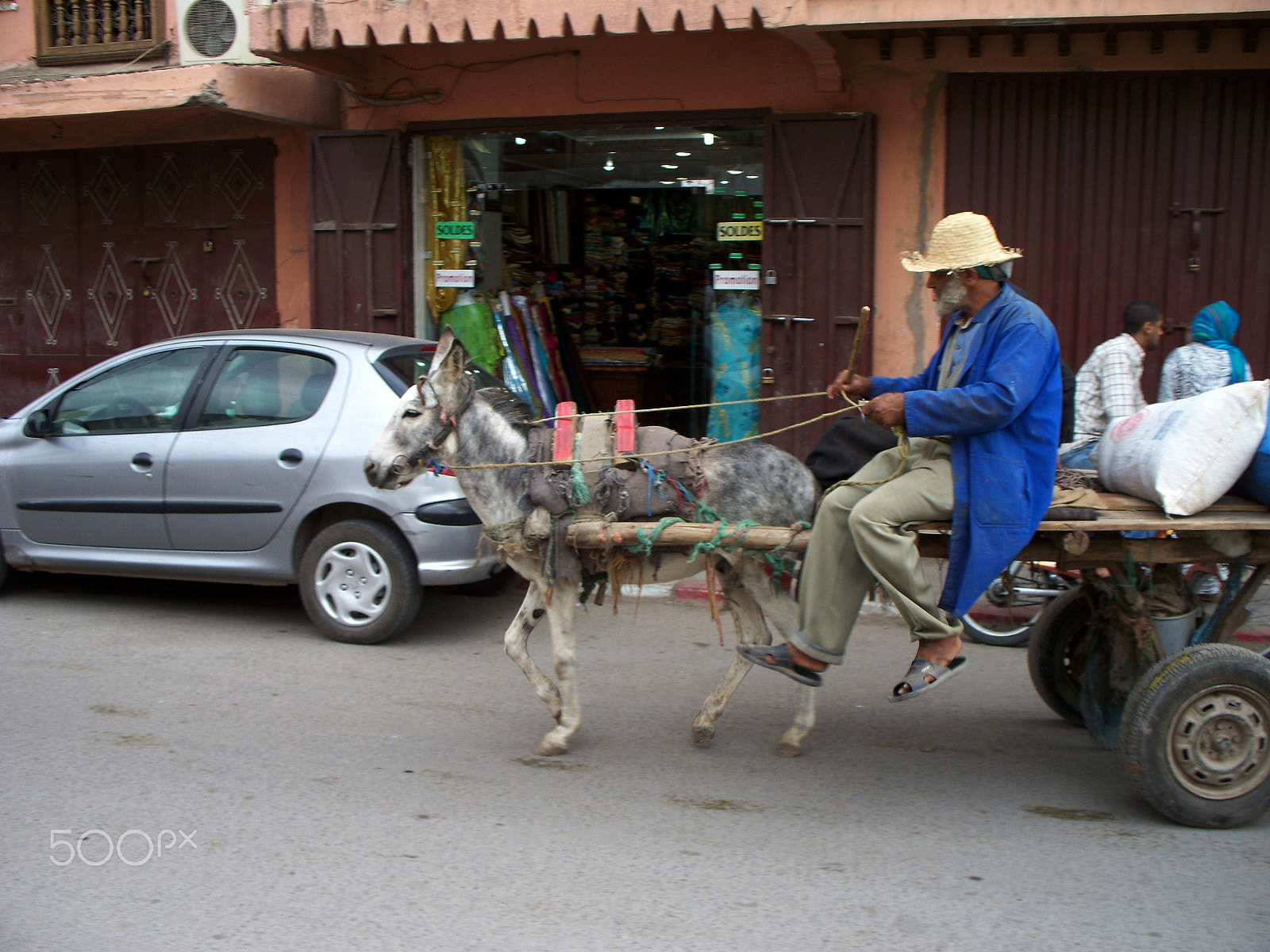 Kodak Z1275 ZOOM DIGITAL CAMERA sample photo. Moroccan street photography