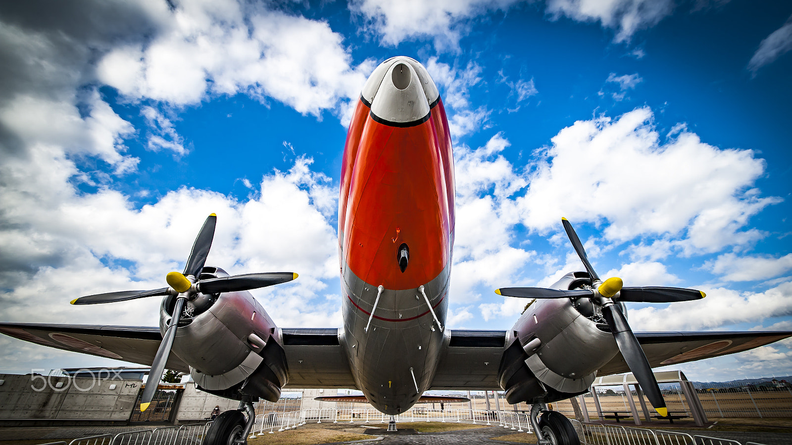 Nikon D700 + Sigma 12-24mm F4.5-5.6 II DG HSM sample photo. Airplane photography