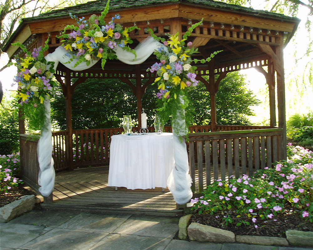 Olympus u20D,S400D,u400D sample photo. Inexpensive outdoor wedding decoration ideas photography