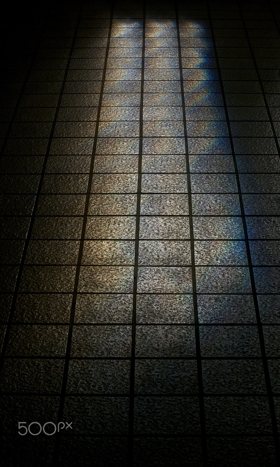 Nikon 1 J2 sample photo. Tile floor reflection photography