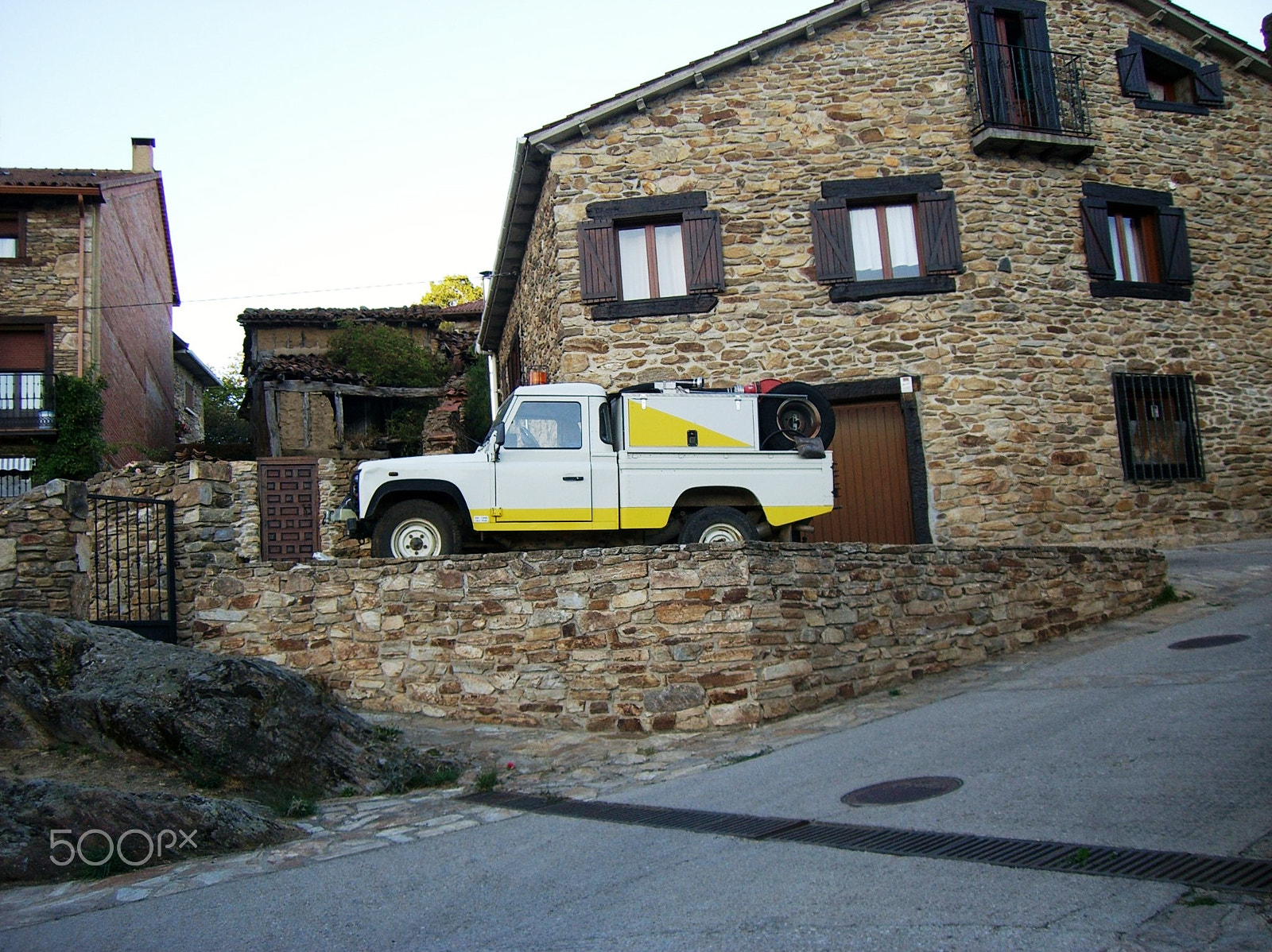CASIO EX-S600 sample photo. Coche de bomberos photography