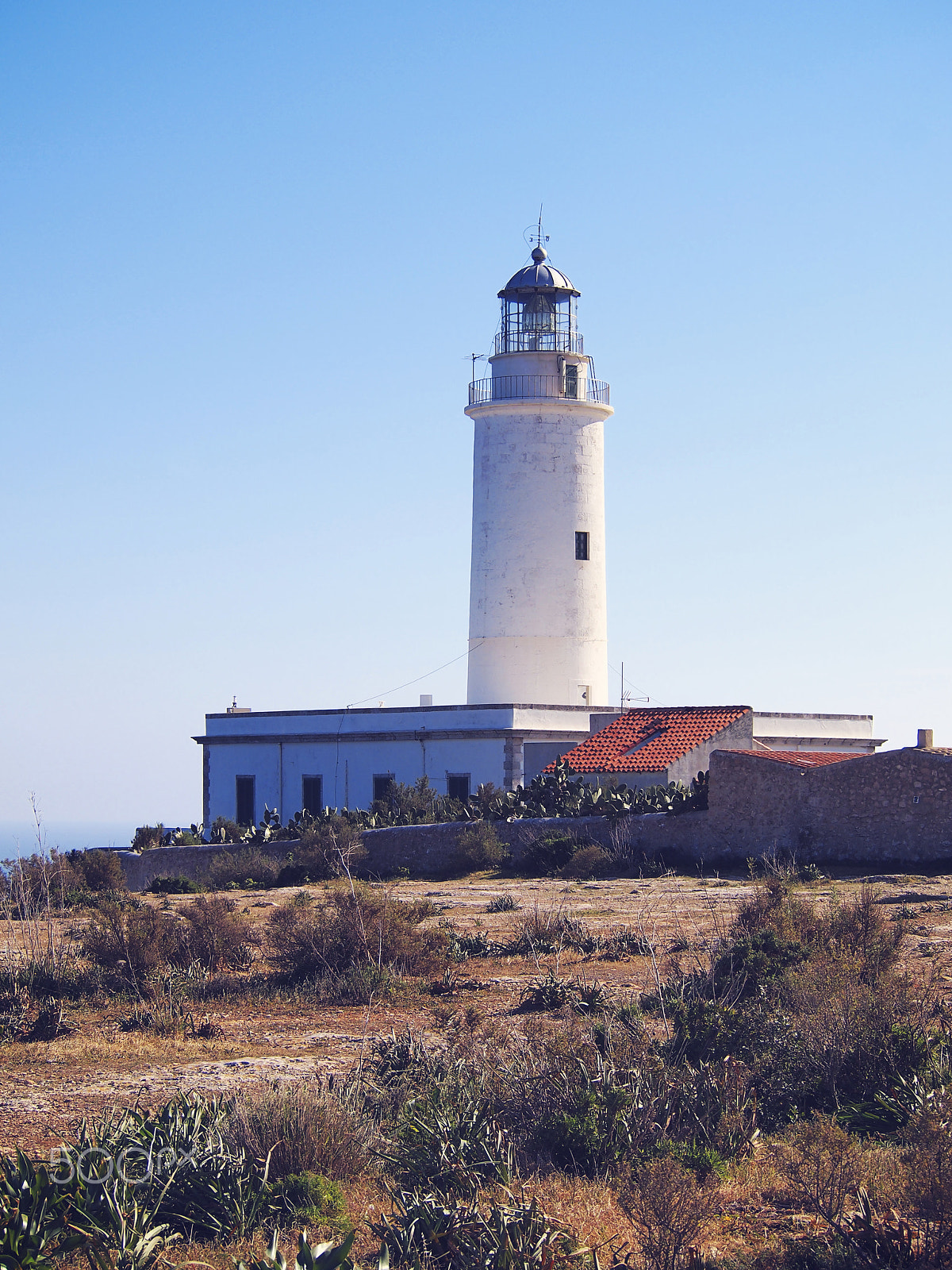 Olympus PEN E-PL2 sample photo. Far de la mola, formentera photography
