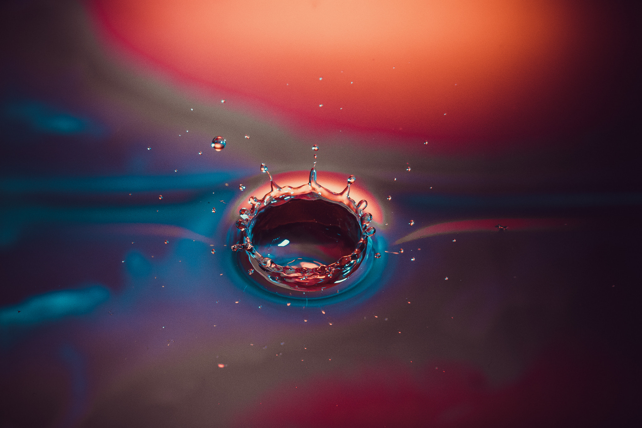 Sigma APO Macro 150mm f/2.8 EX DG HSM sample photo. Droplets photography