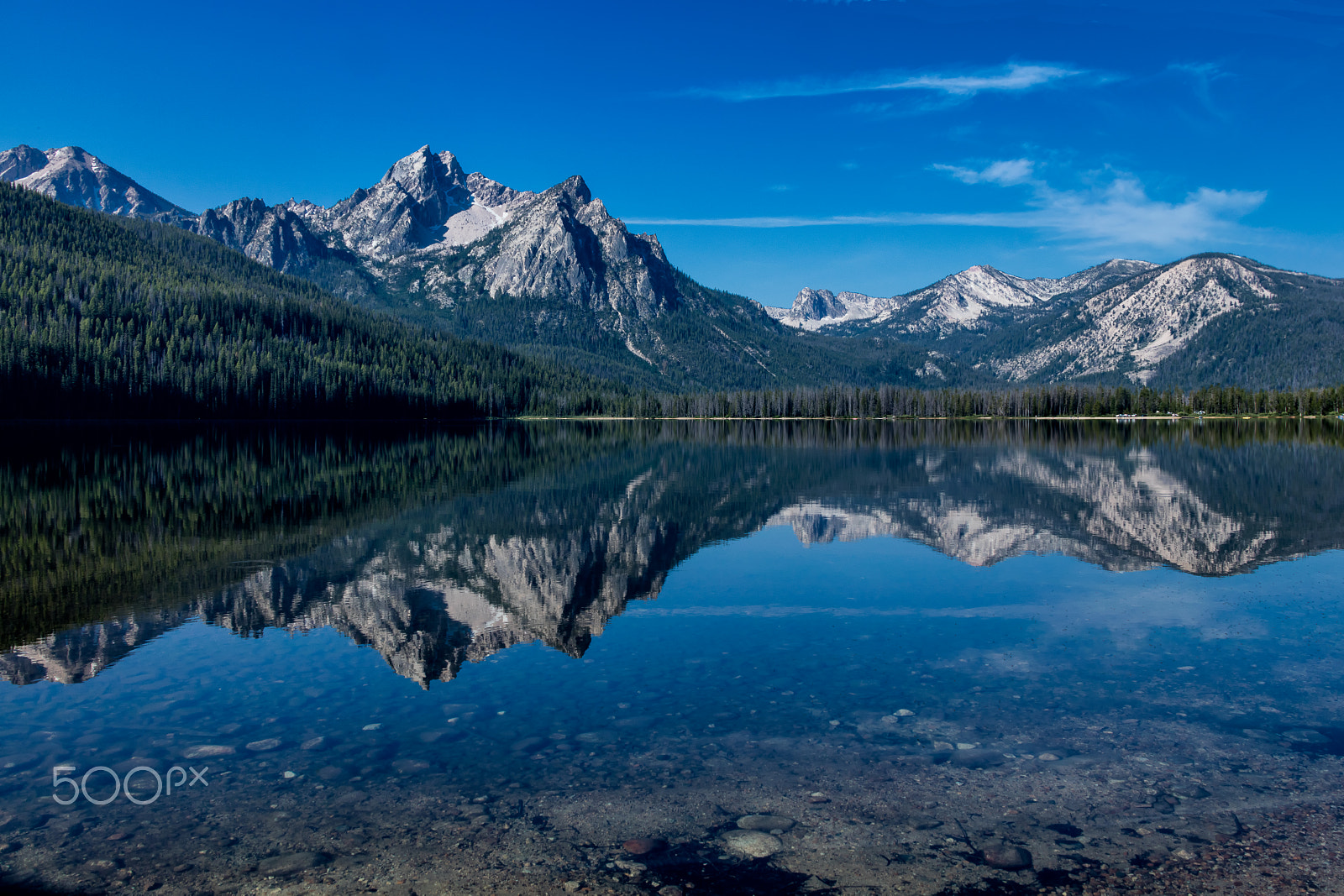 Canon EOS 5DS + Canon EF 28-135mm F3.5-5.6 IS USM sample photo. Stanley lake sawtooth mountain view stanley, id photography