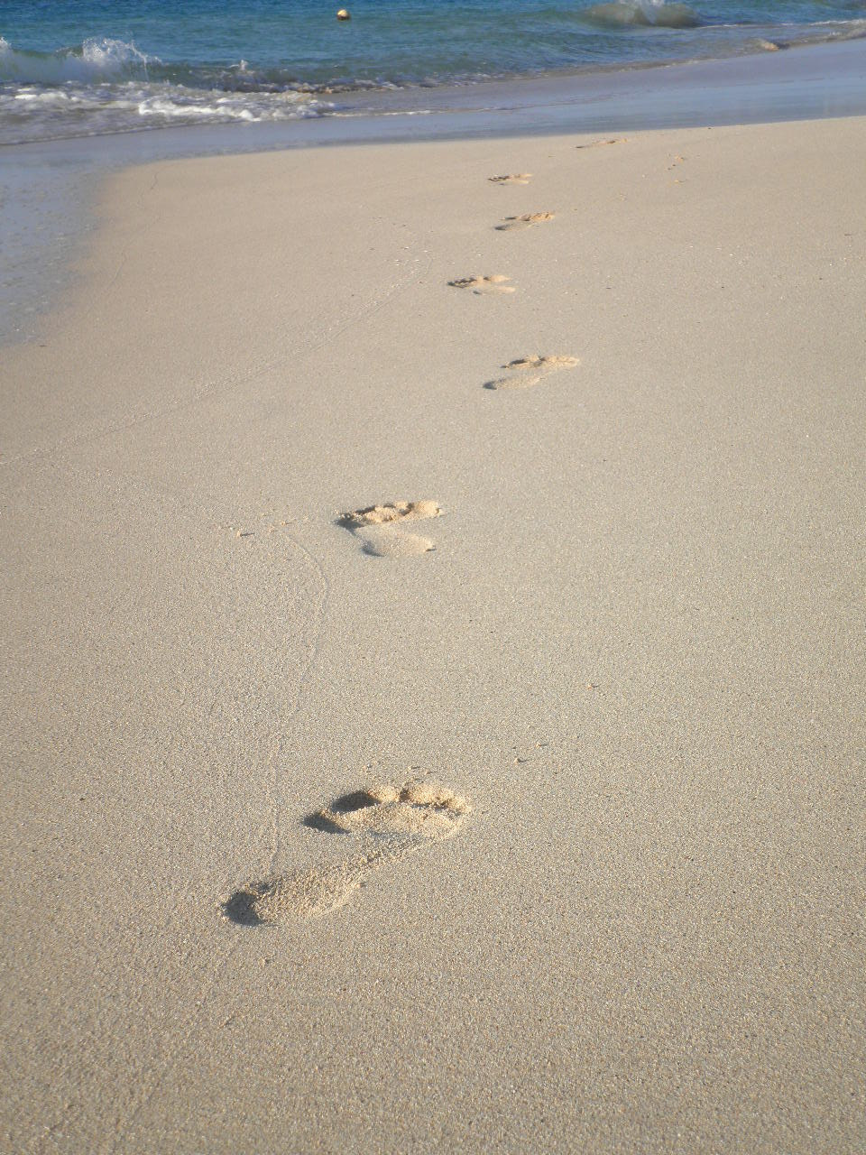 Olympus FE4030,X950 sample photo. Footprints photography