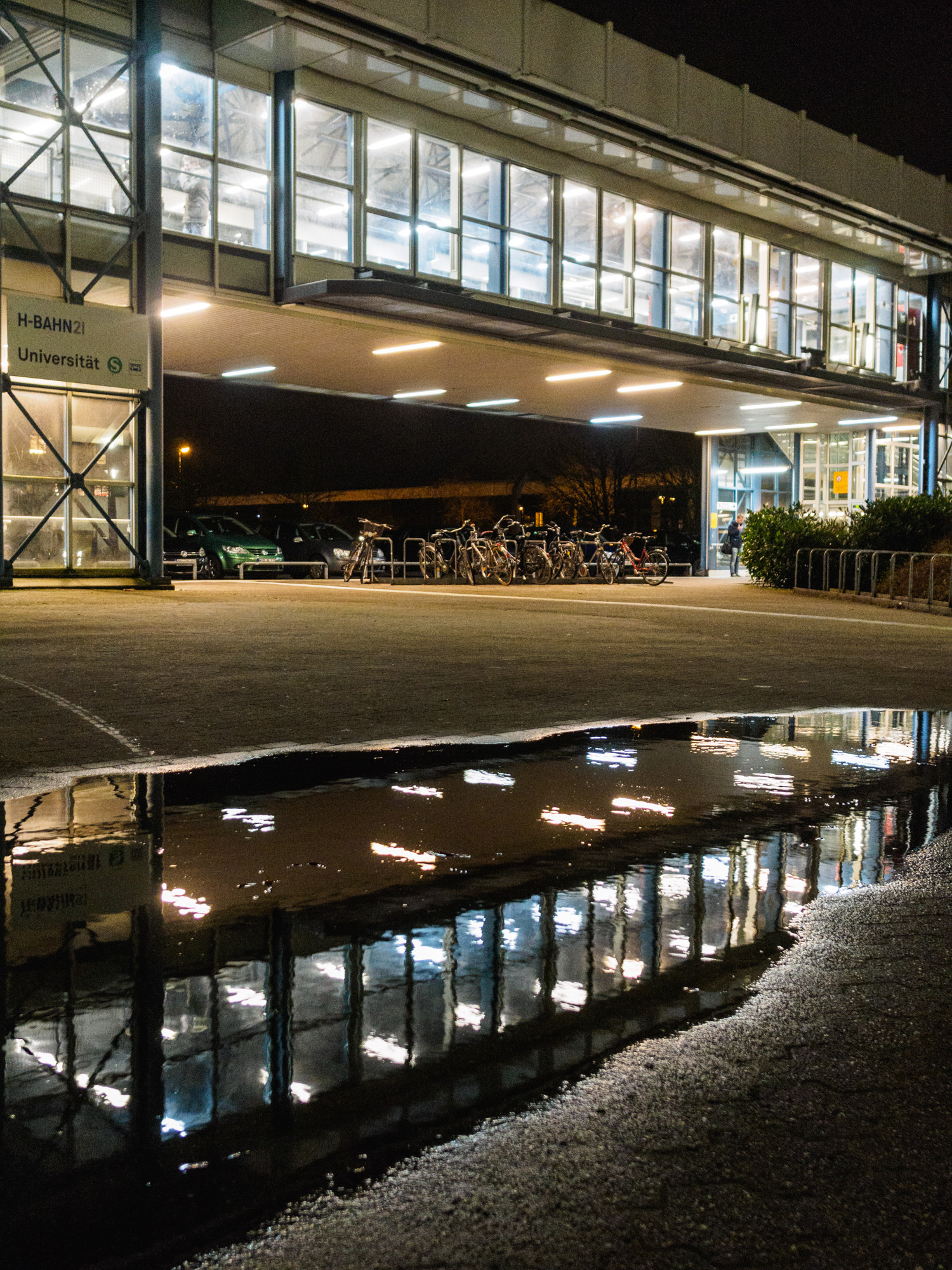 Sigma 19mm F2.8 DN Art sample photo. 64/365 - station at night photography