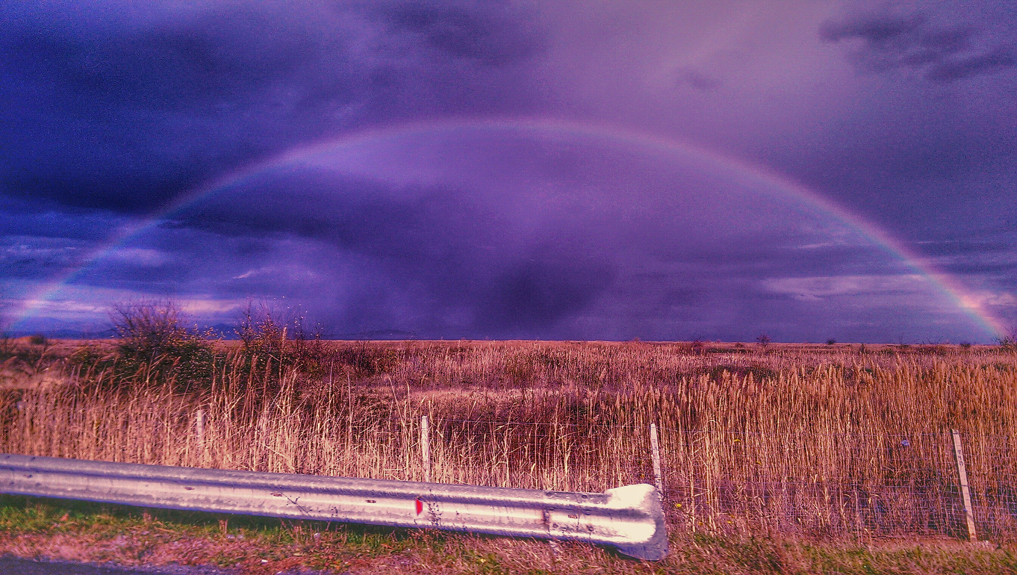 HTC ONE MINI sample photo. Rainbow photography