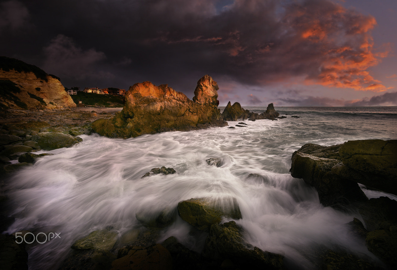 Nikon D810 + Nikon AF Nikkor 14mm F2.8D ED sample photo. Corona del mar photography