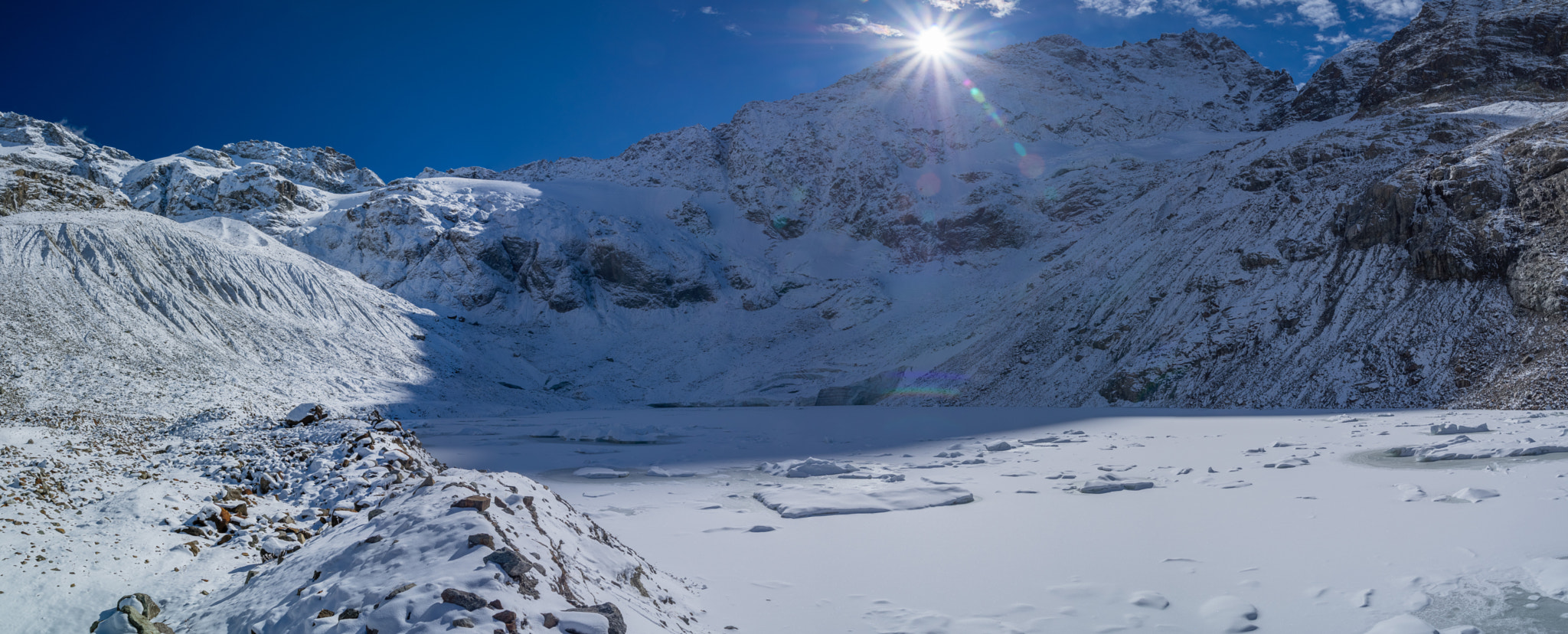 Pentax K-3 II sample photo. Ice vs sun photography