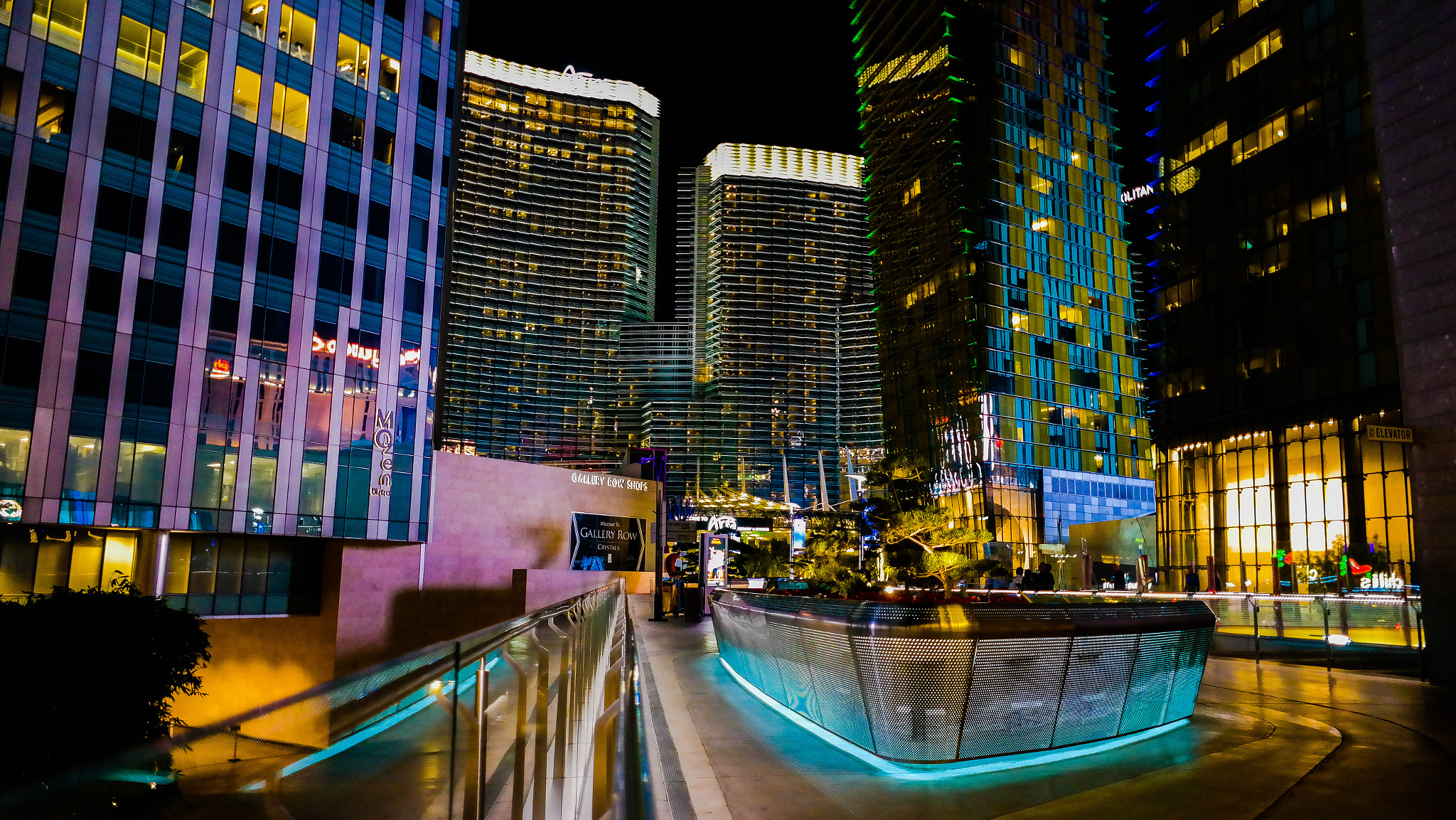 Samsung Galaxy NX sample photo. Las vegas lights photography