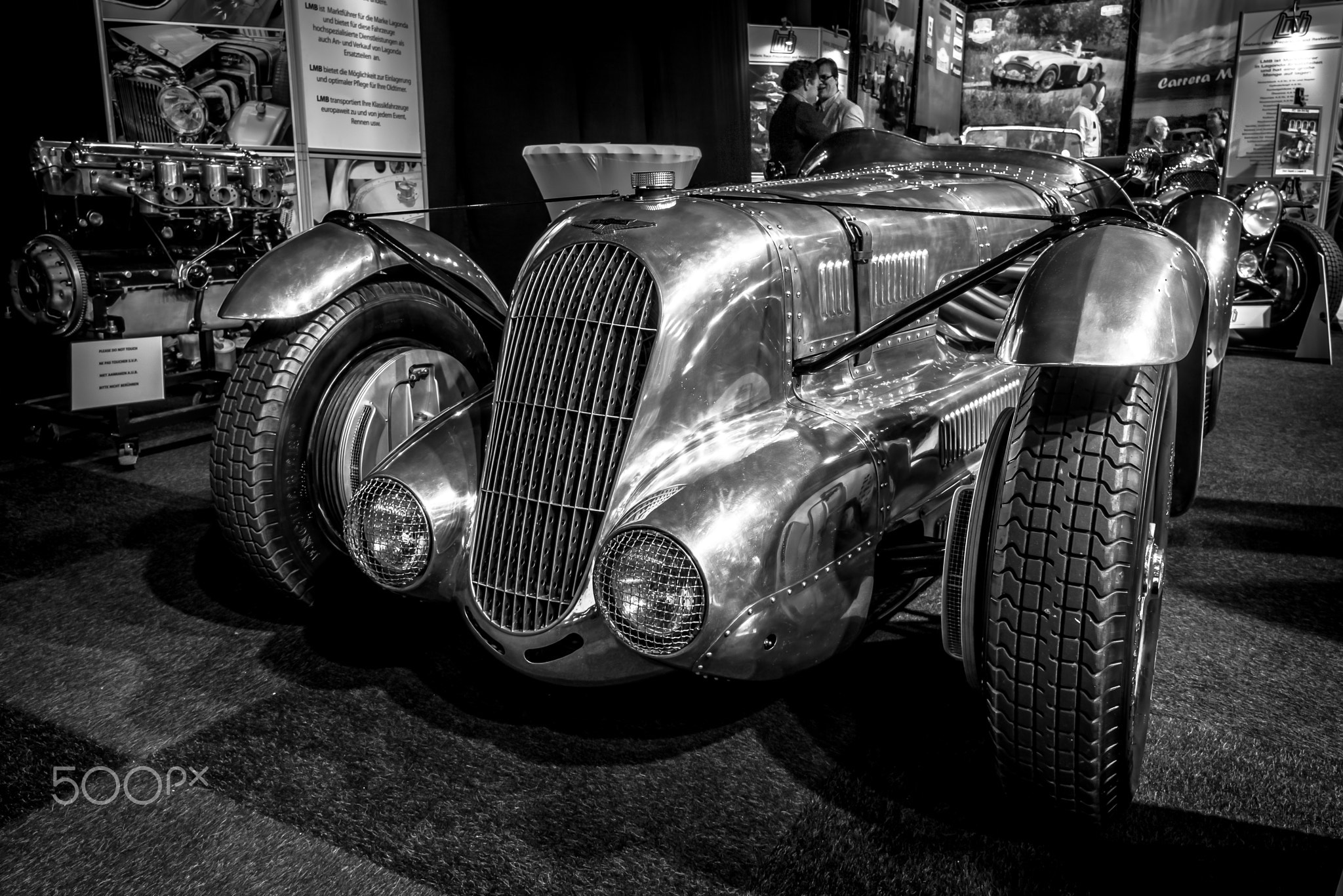 Racing car Lagonda 4,5 Litre Fox and Nicholl, 1938