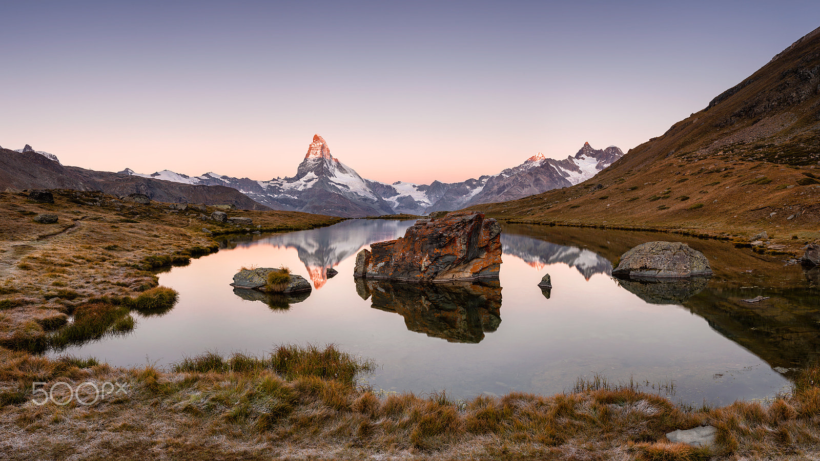 Hasselblad H4D + HCD 35-90 sample photo. Switzerland, zermatt, matterhorn, sunrise, stellisee photography