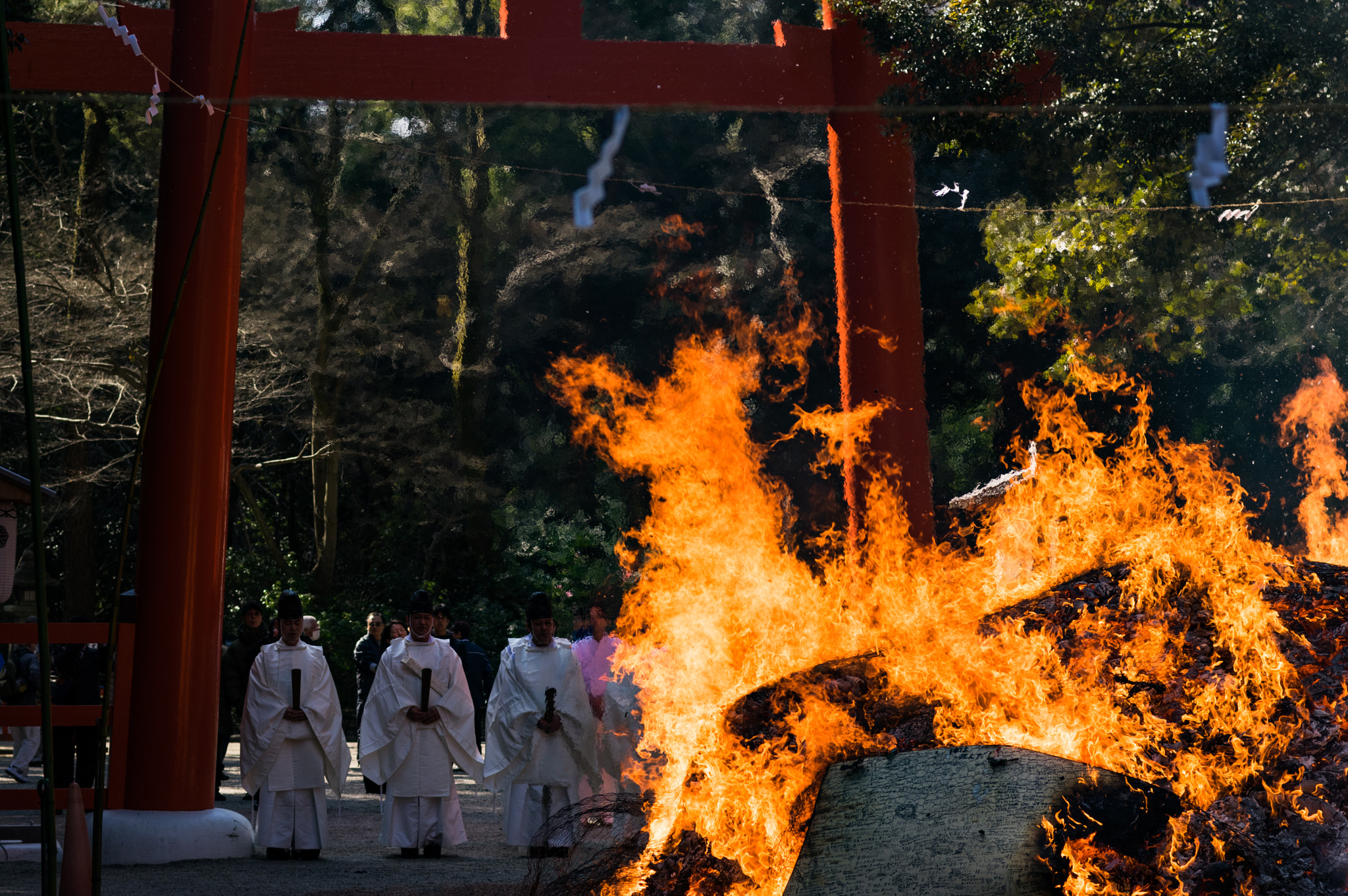 Pentax smc FA 77mm 1.8 Limited sample photo. Sinto ritual photography