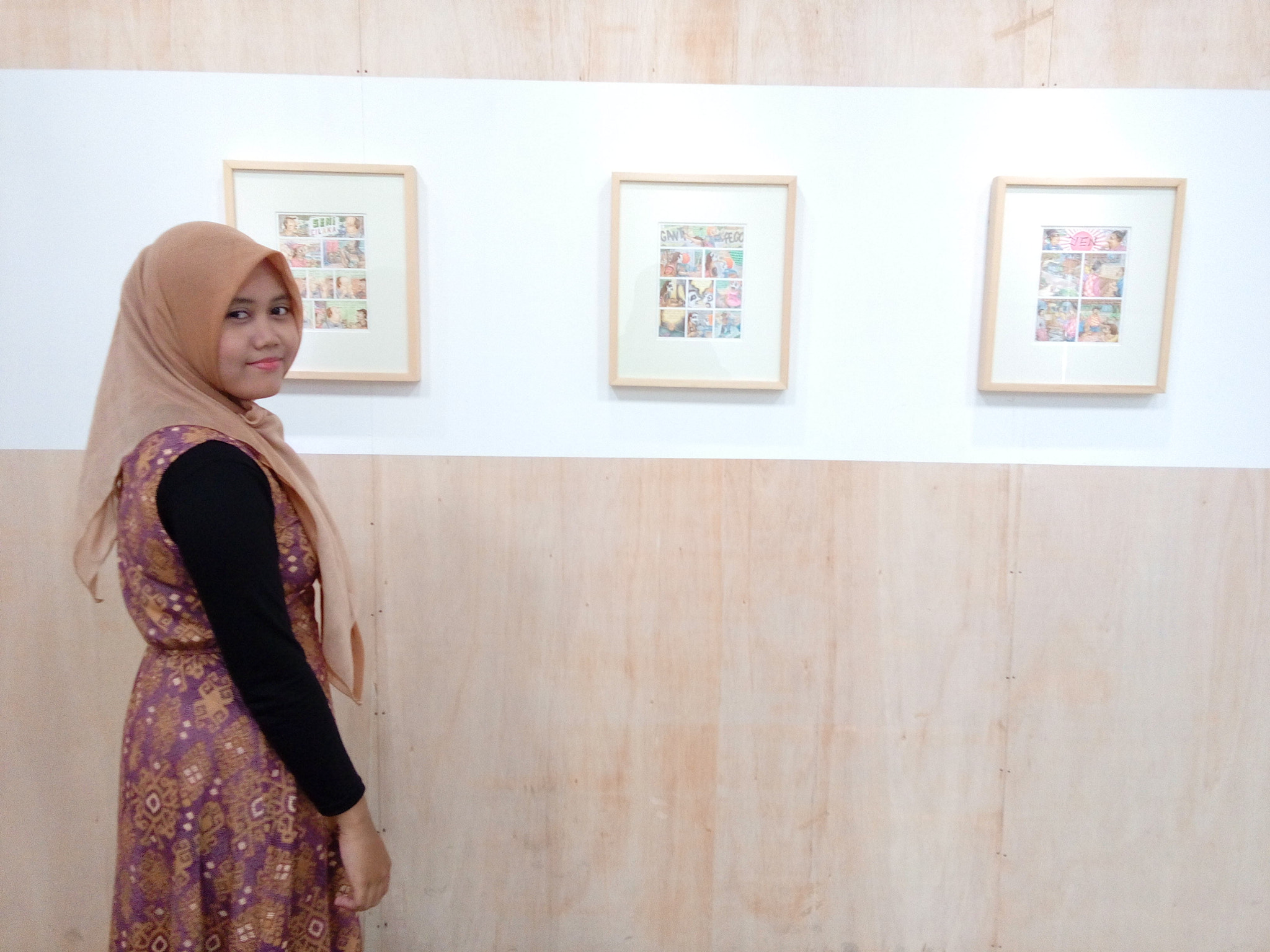 vivo Y28 sample photo. Jakarta binnale photography