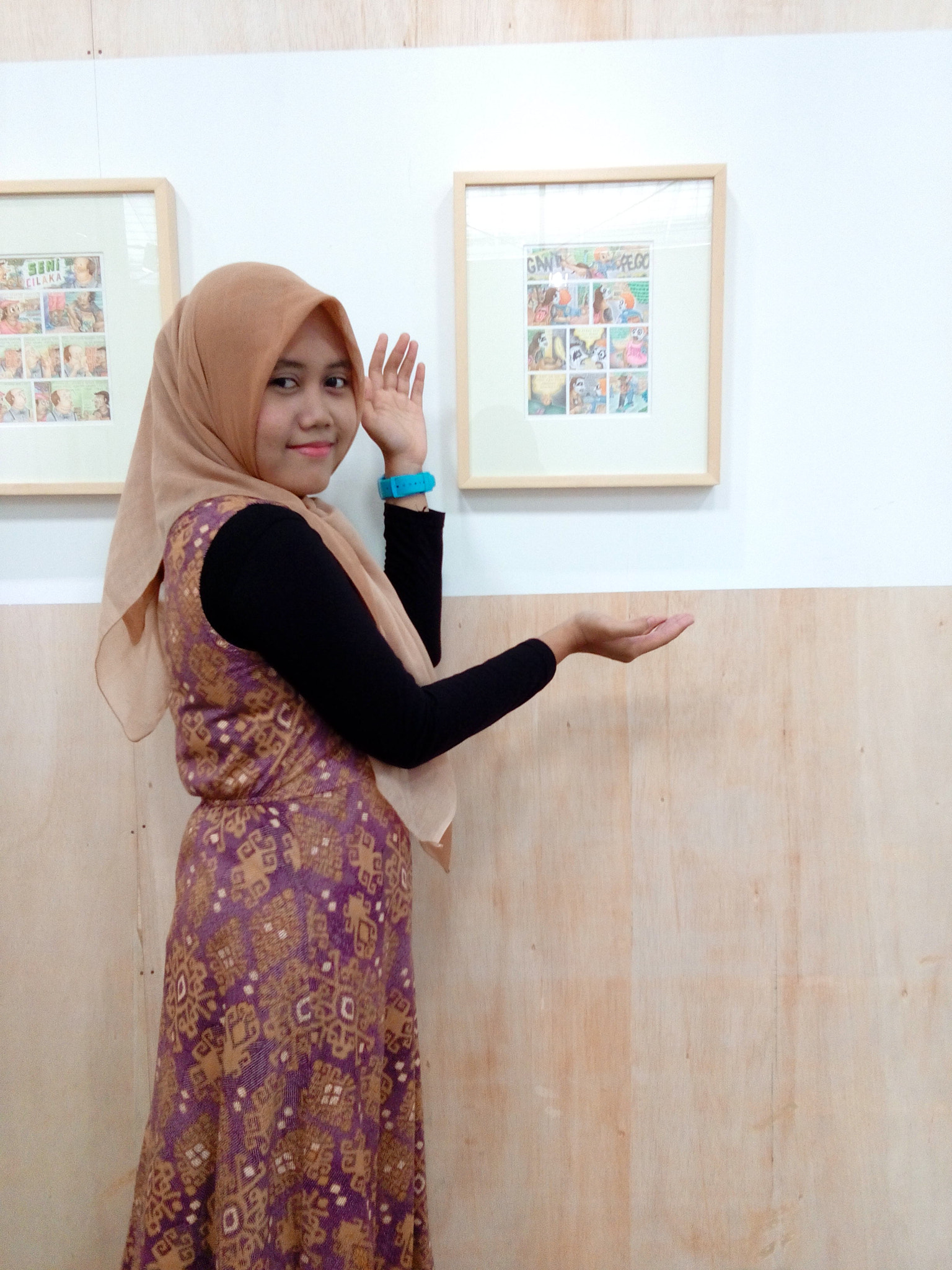 vivo Y28 sample photo. Jakarta binnale photography