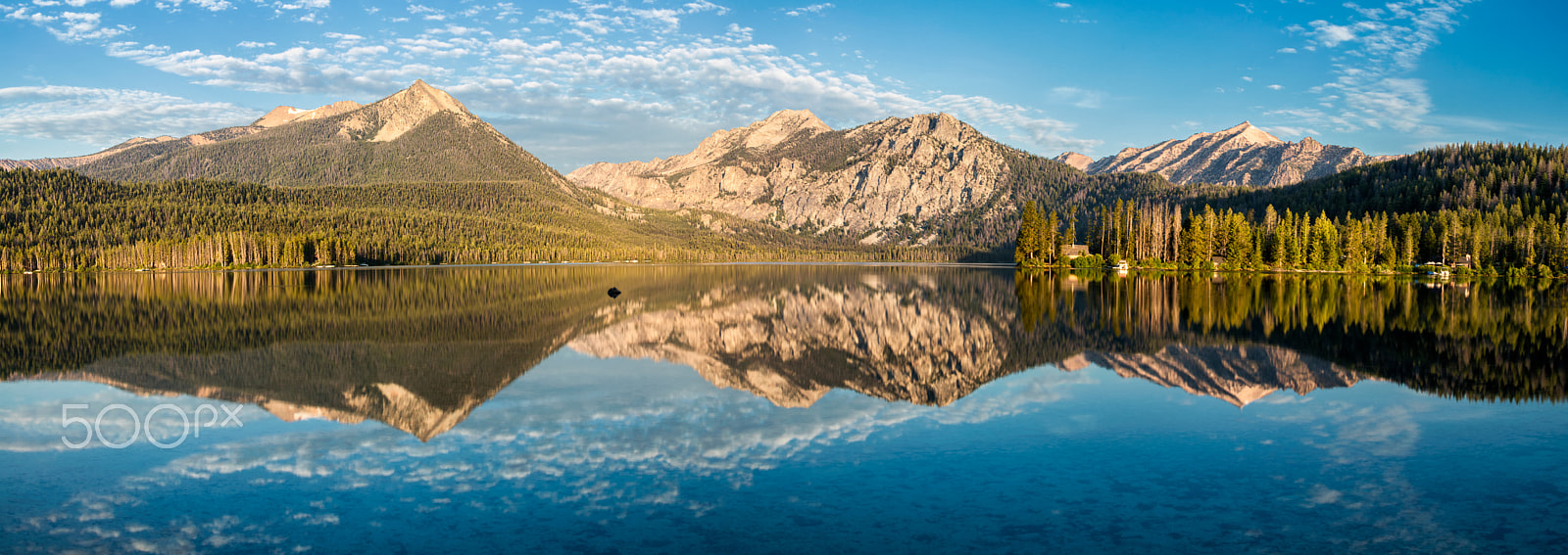 Canon EOS 5DS sample photo. Pettit lake sawtooth mountain view photography