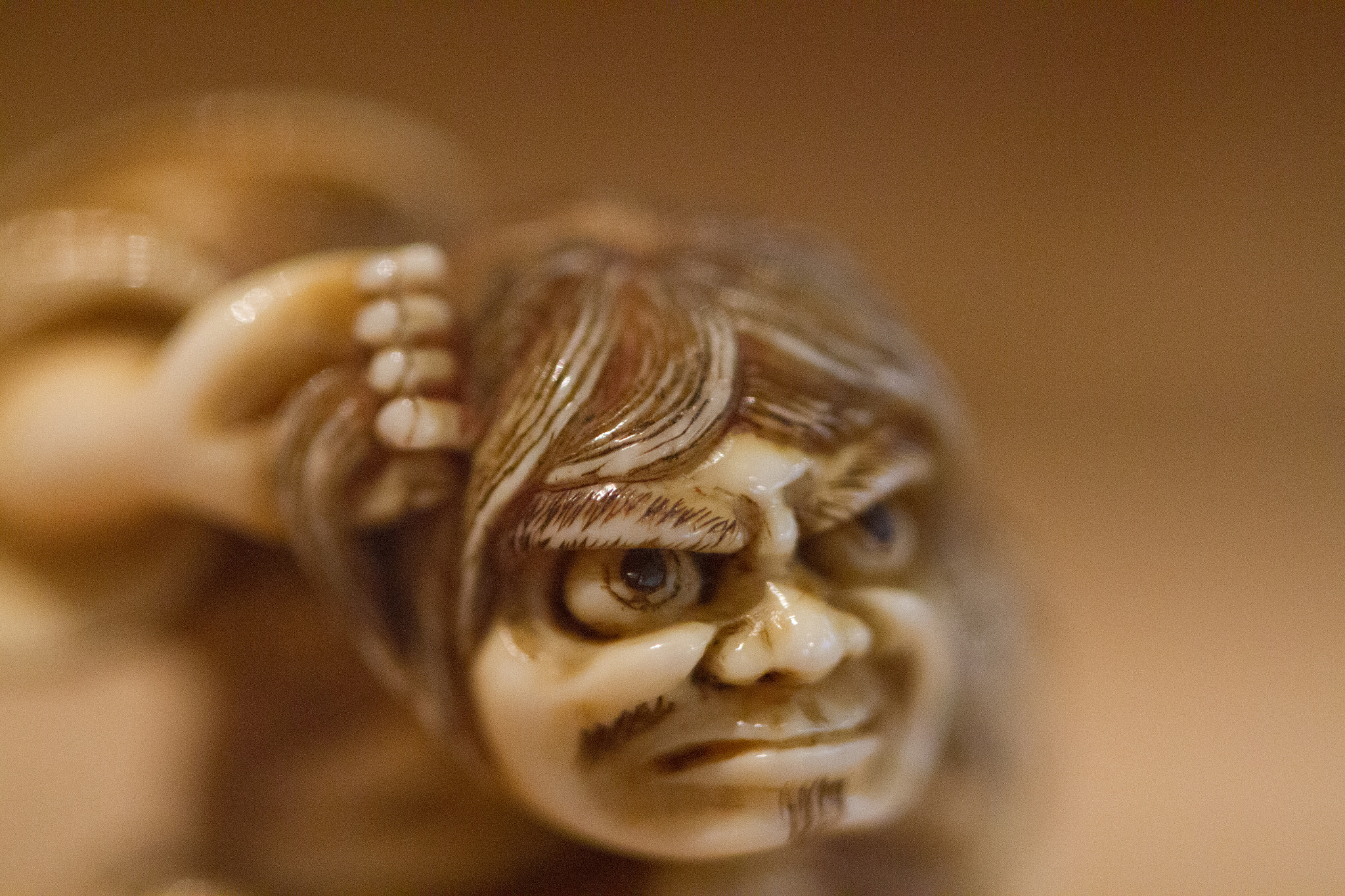 Canon EOS 7D + Canon EF 100mm F2.8 Macro USM sample photo. Netsuke photography