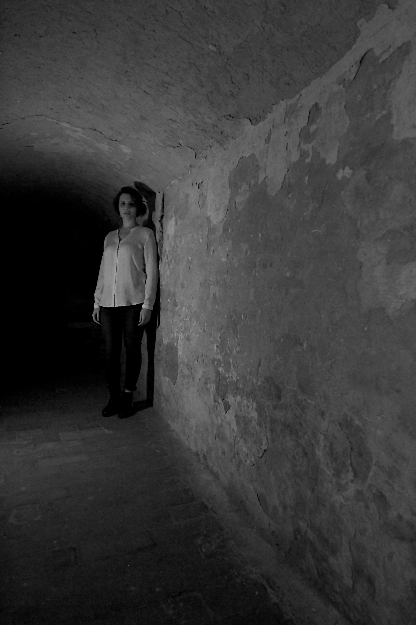 Canon EF 16-35mm F2.8L II USM sample photo. Soul in the castle dungeon photography