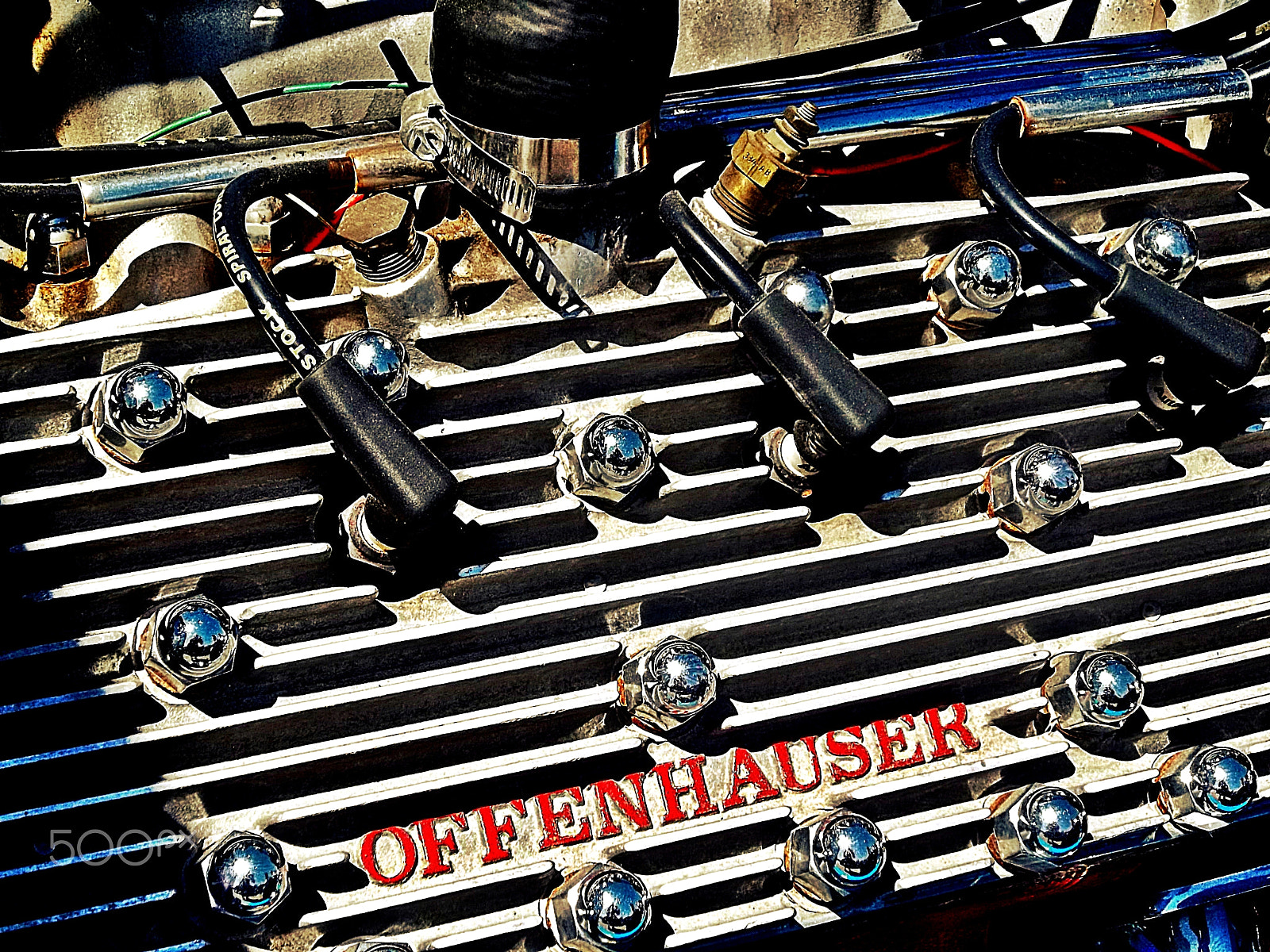 Kodak EASYSHARE M575 DIGITAL CAMERA sample photo. Offenhauser flathead ford valve cover photography
