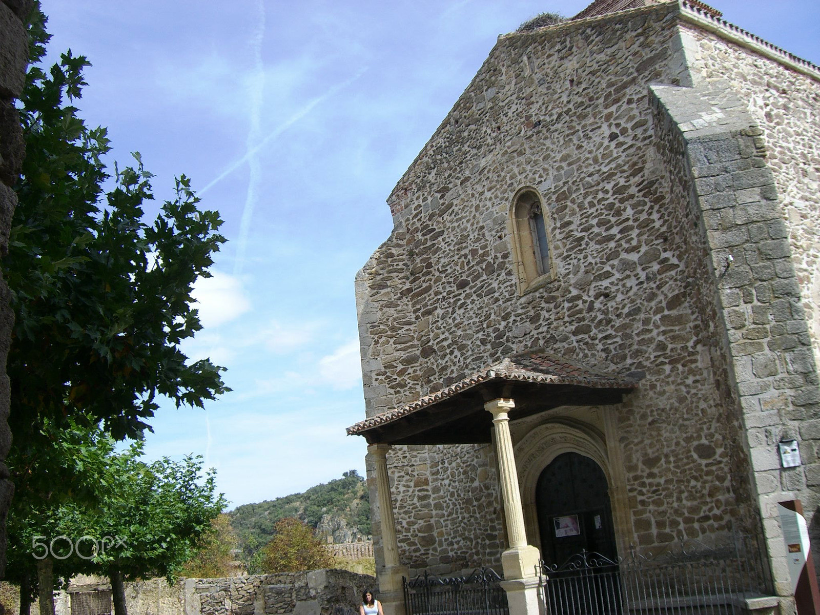 CASIO EX-S600 sample photo. Entrada de iglesia photography