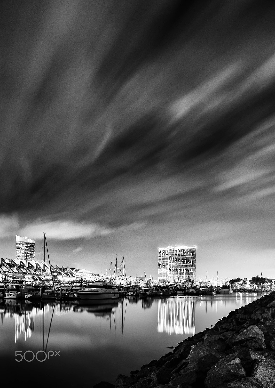 24mm F3.5 sample photo. The hilton bayfront in san diego photography