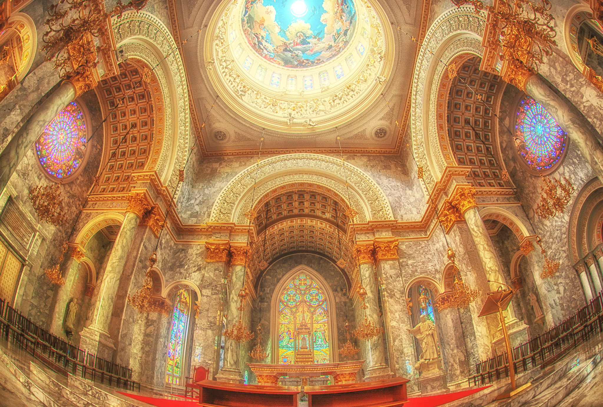 Nikon AF DX Fisheye-Nikkor 10.5mm F2.8G ED sample photo. Abac university church photography