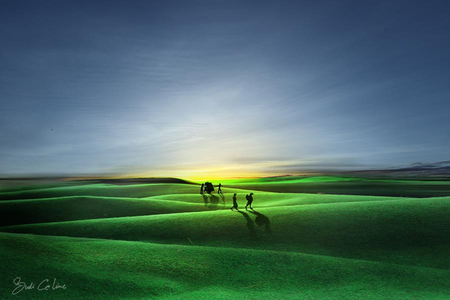 Canon EF-S 18-55mm F3.5-5.6 sample photo. Green carpet... photography