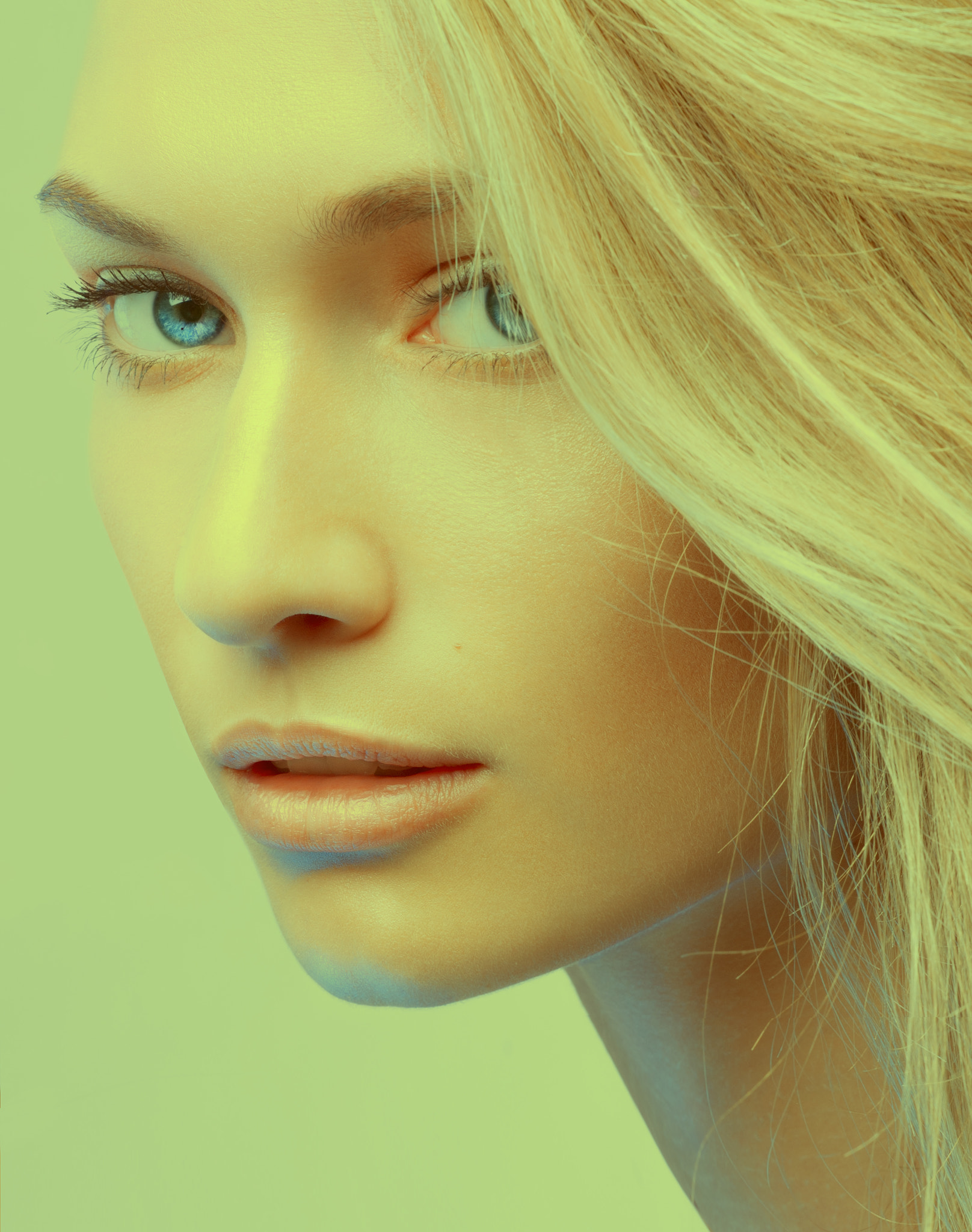 Nikon D700 + Nikon AF Nikkor 105mm F2D DC sample photo. The beauty blond girl photography