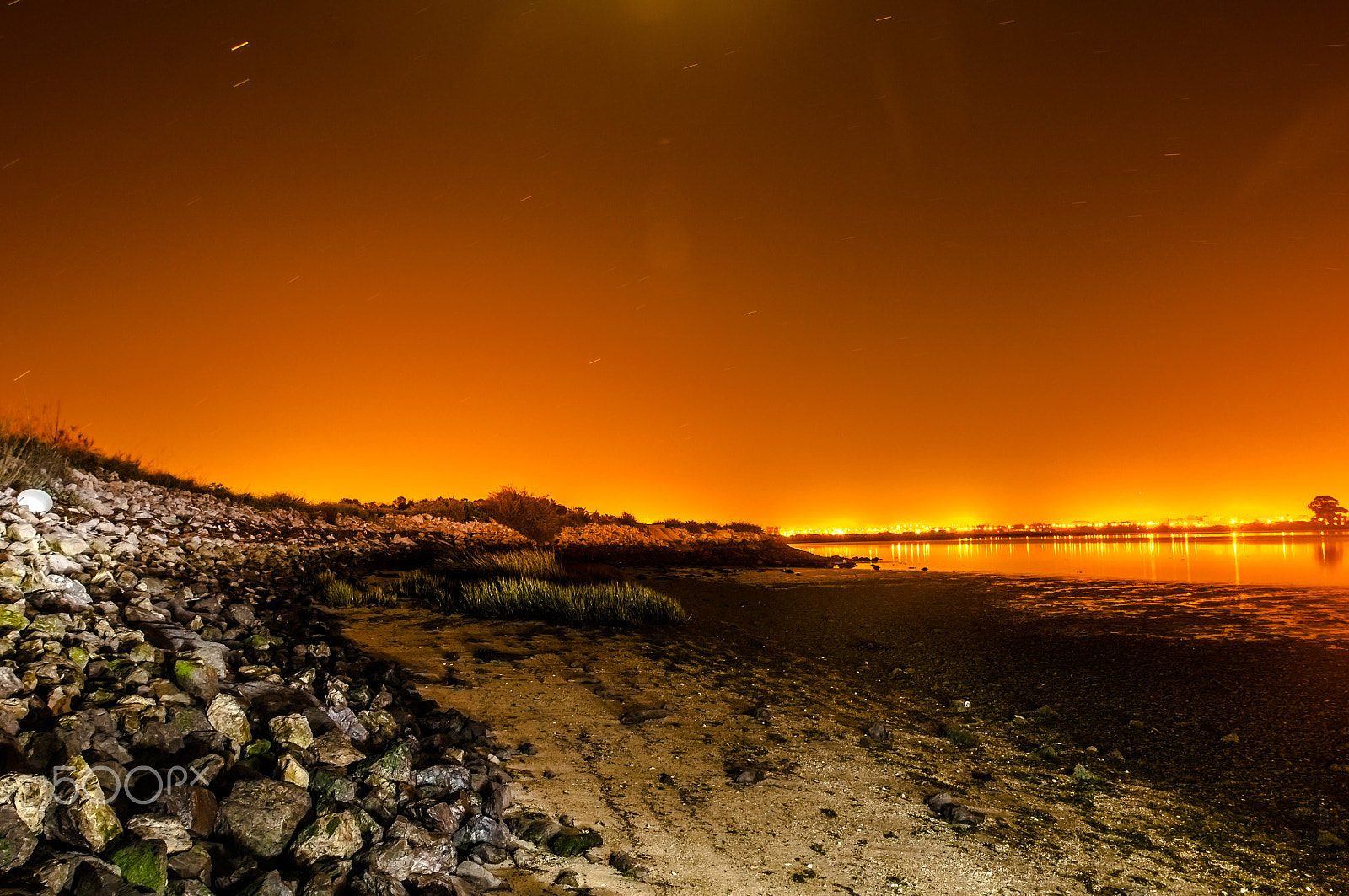 Nikon AF-S Nikkor 17-35mm F2.8D ED-IF sample photo. Colors on low tide photography