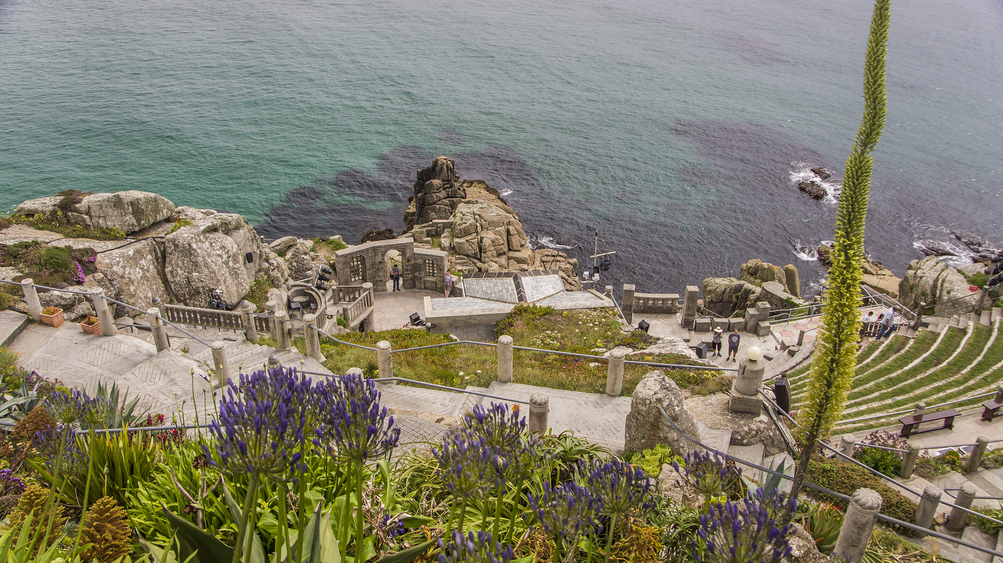 Sony Alpha NEX-5N + Sony E 18-200mm F3.5-6.3 OSS sample photo. Minack theatre photography