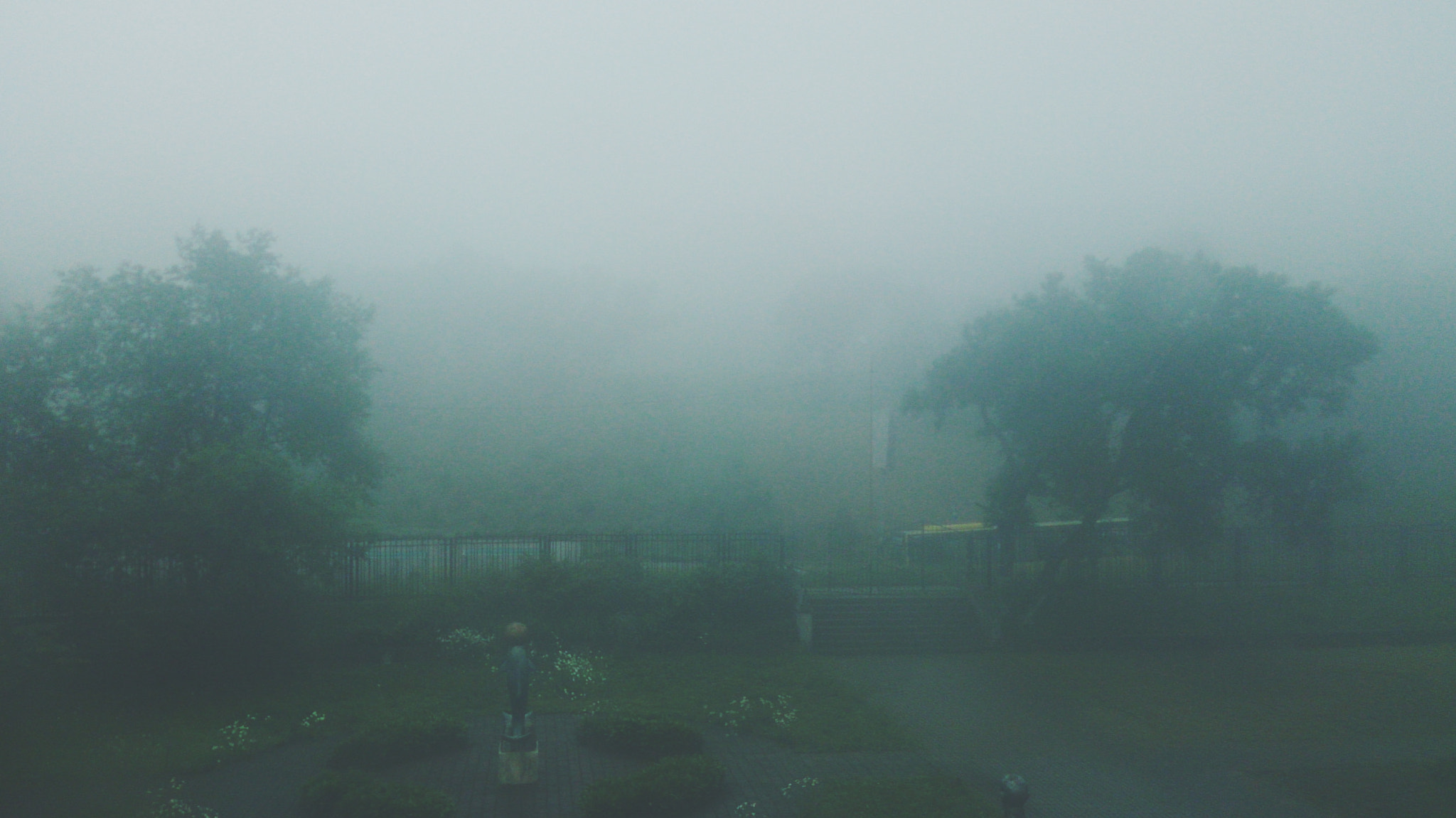 Sony Xperia ZR sample photo. Fog. photography